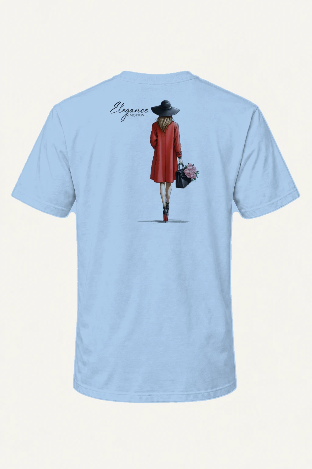 "Elegance In Motion" Heavyweight Unisex Crewneck T-shirt | Gildan 5000