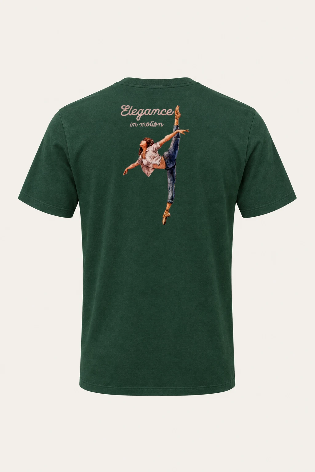 "Elegance In Motion" Heavyweight Unisex Crewneck T-shirt | Gildan 5000