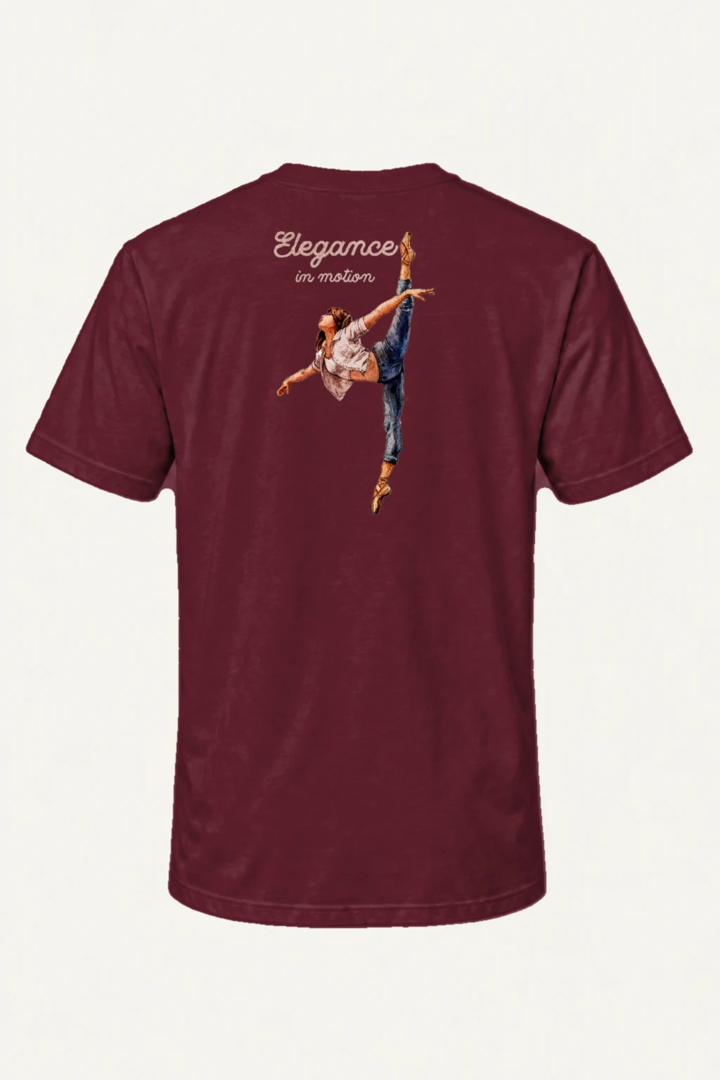 "Elegance In Motion" Heavyweight Unisex Crewneck T-shirt | Gildan 5000