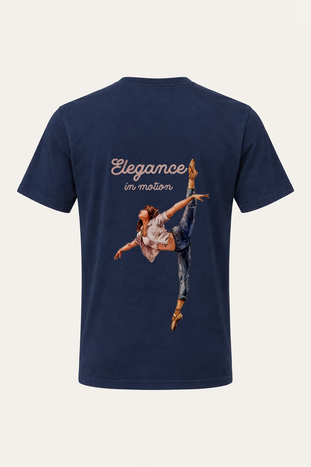"Elegance In Motion" Heavyweight Unisex Crewneck T-shirt | Gildan 5000