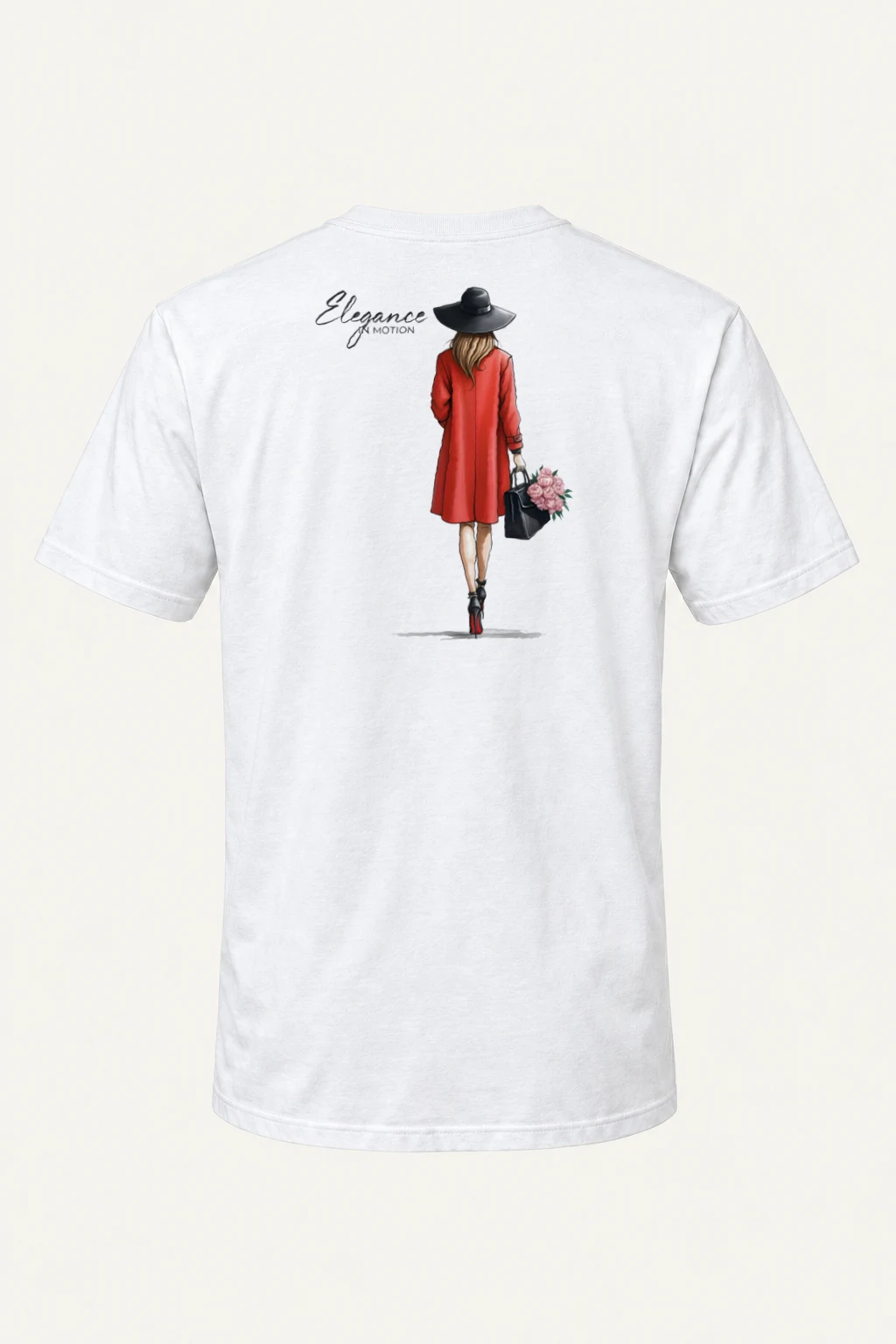 "Elegance In Motion" Heavyweight Unisex Crewneck T-shirt | Gildan 5000