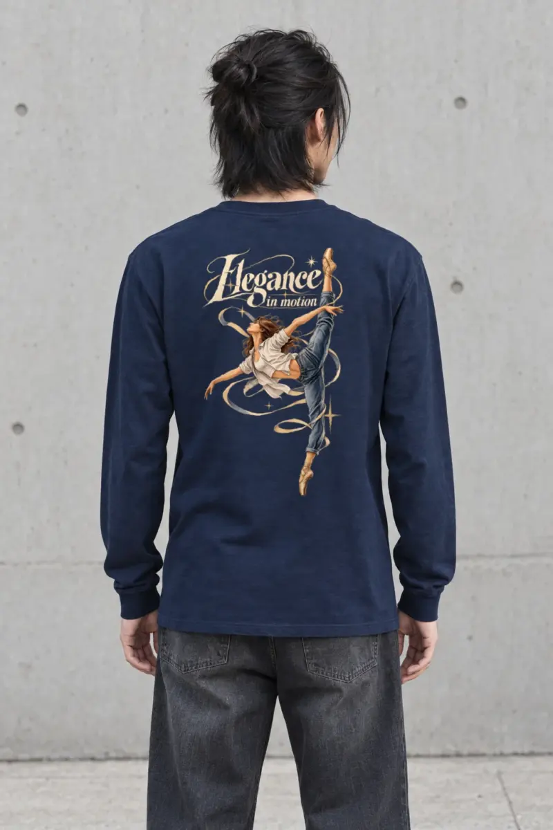 "Elegance In Motion" Unisex Longsleeve T-shirt