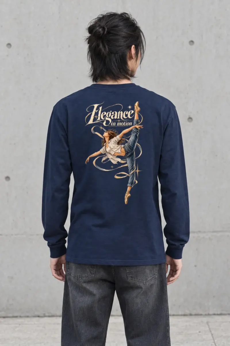 "Elegance In Motion" Unisex Longsleeve T-shirt