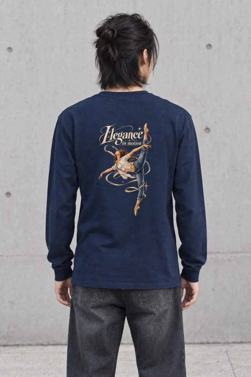 "Elegance In Motion" Unisex Longsleeve T-shirt