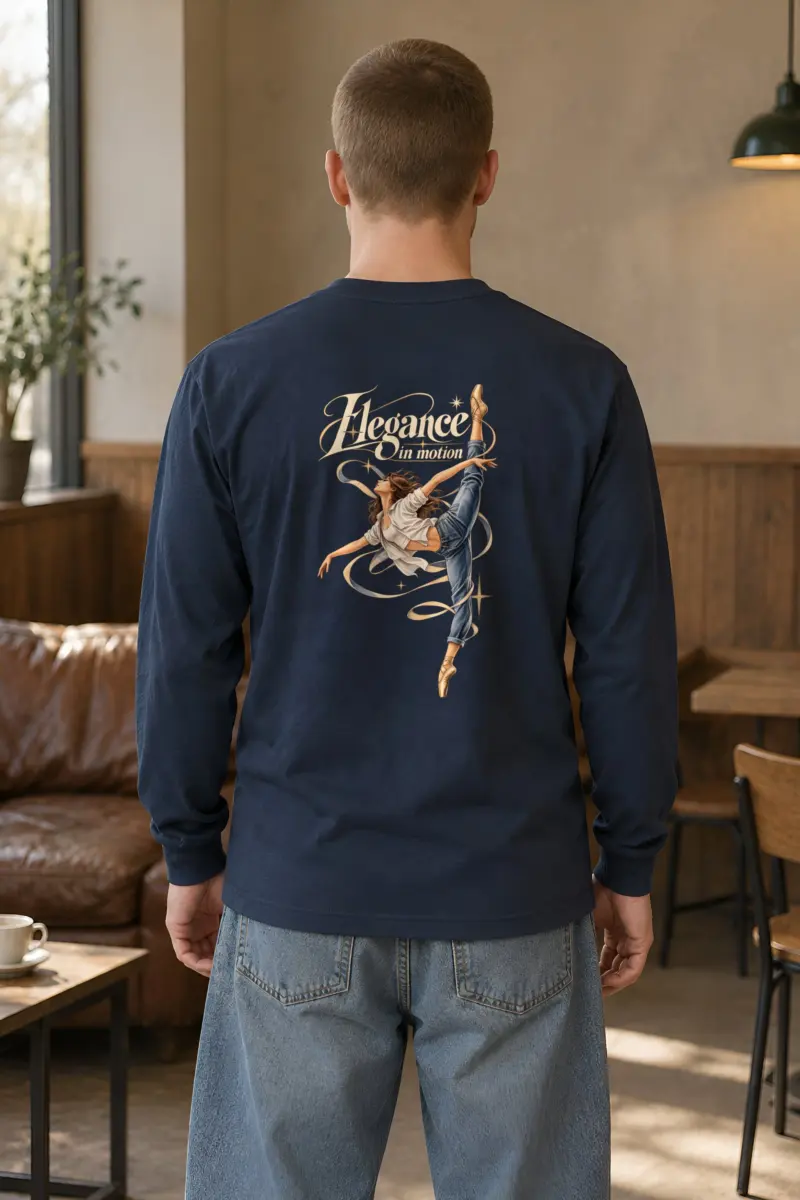 "Elegance In Motion" Unisex Longsleeve T-shirt