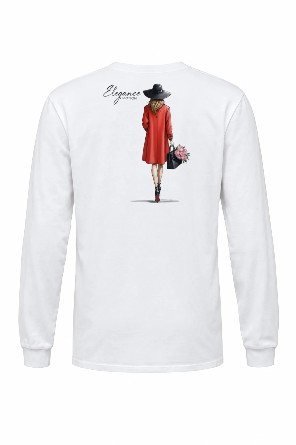 "Elegance In Motion" Unisex Longsleeve T-shirt | Gildan 2400