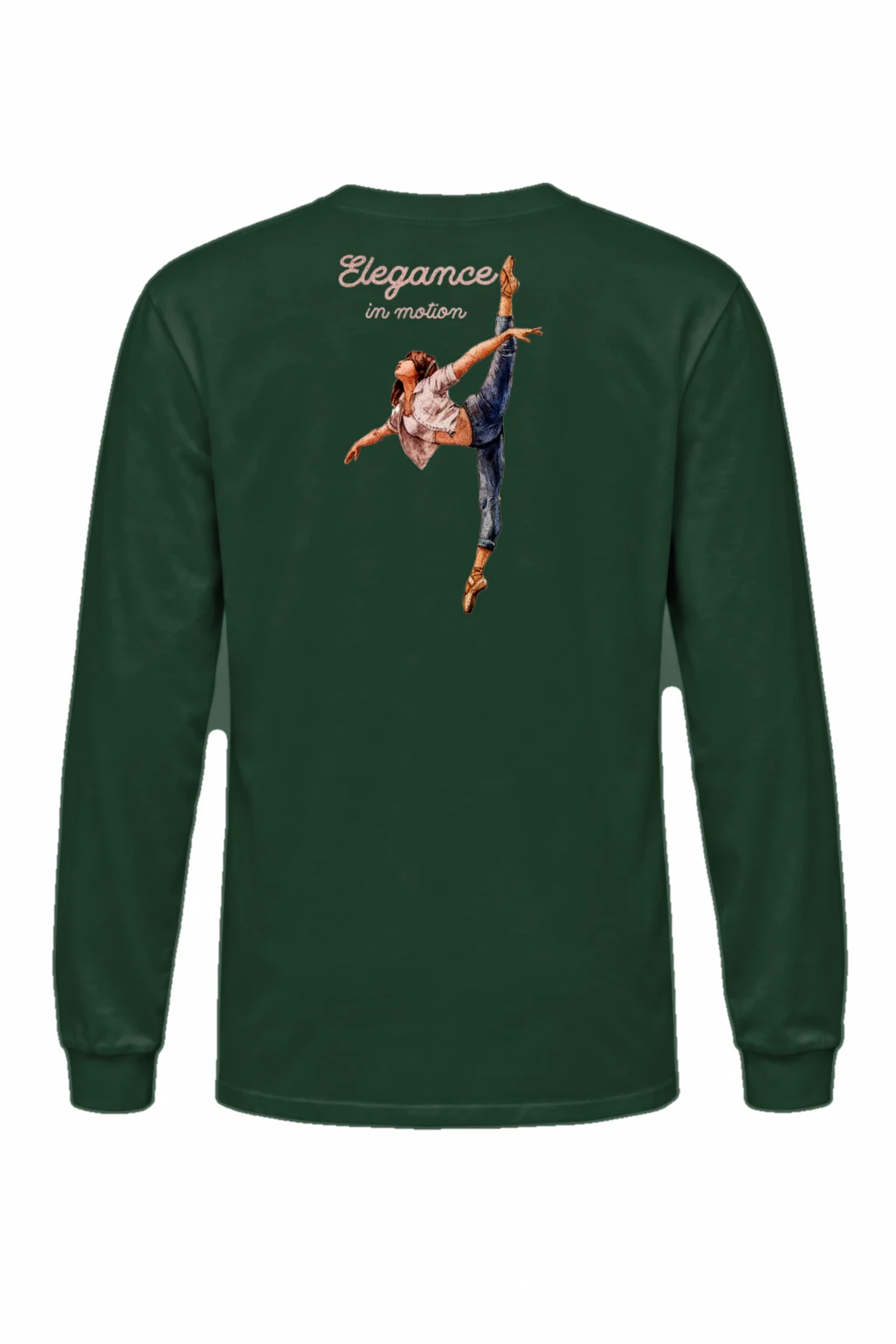 "Elegance In Motion" Unisex Longsleeve T-shirt | Gildan 2400