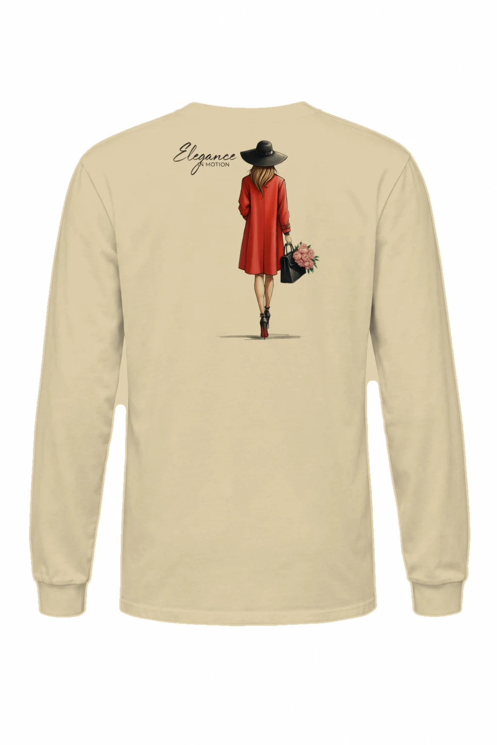 "Elegance In Motion" Unisex Longsleeve T-shirt | Gildan 2400