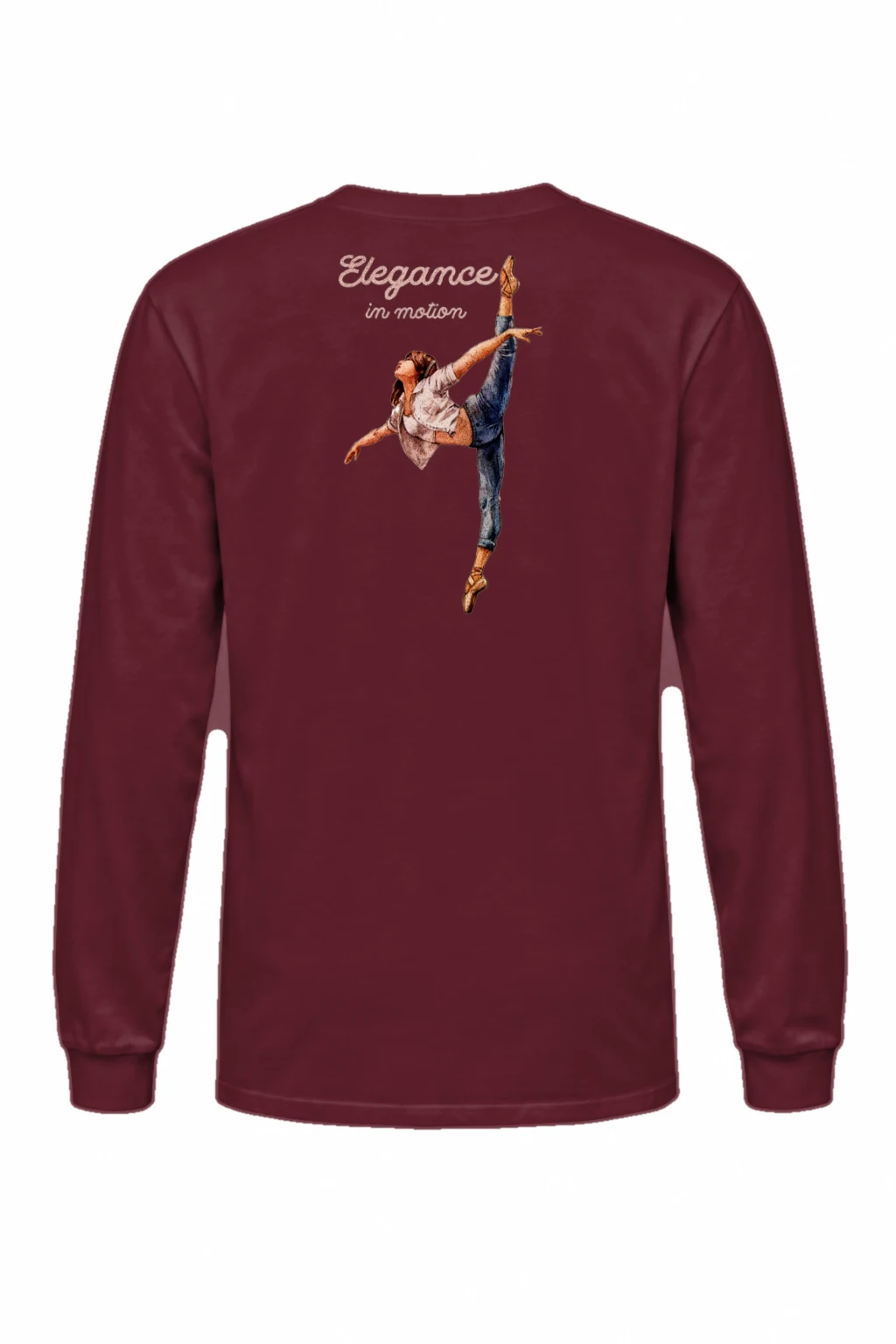 "Elegance In Motion" Unisex Longsleeve T-shirt | Gildan 2400