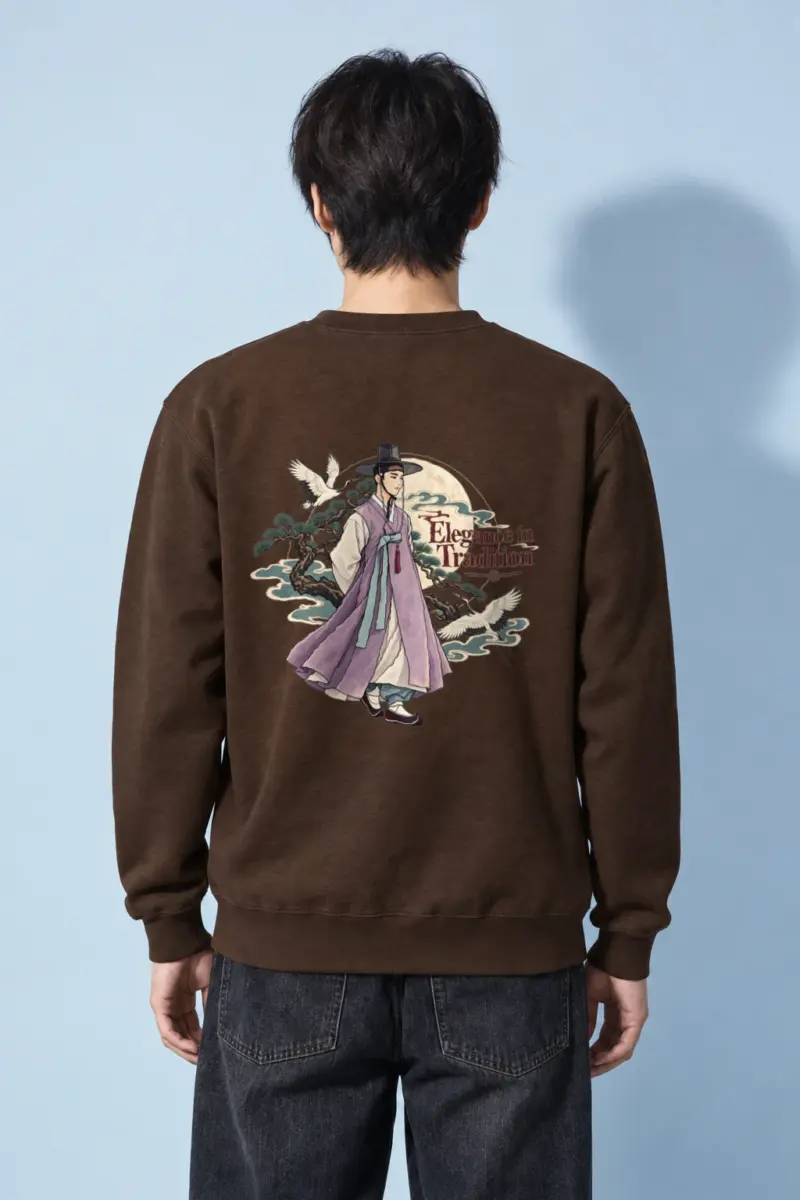 "Elegance In Tradition" Heavy Blend Unisex Crewneck Sweatshirt