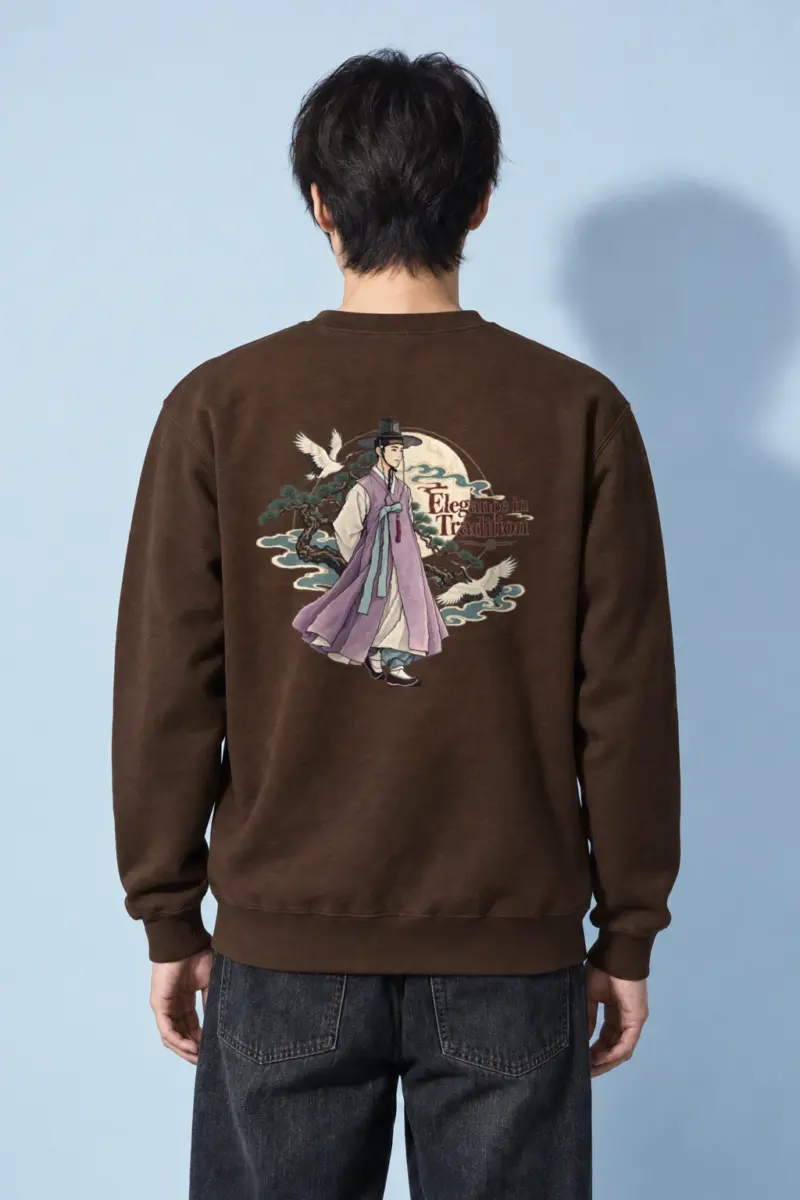 "Elegance In Tradition" Heavy Blend Unisex Crewneck Sweatshirt