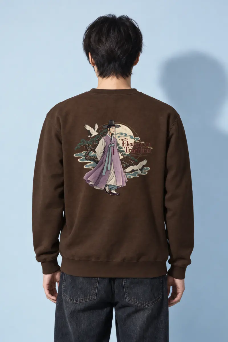"Elegance In Tradition" Heavy Blend Unisex Crewneck Sweatshirt