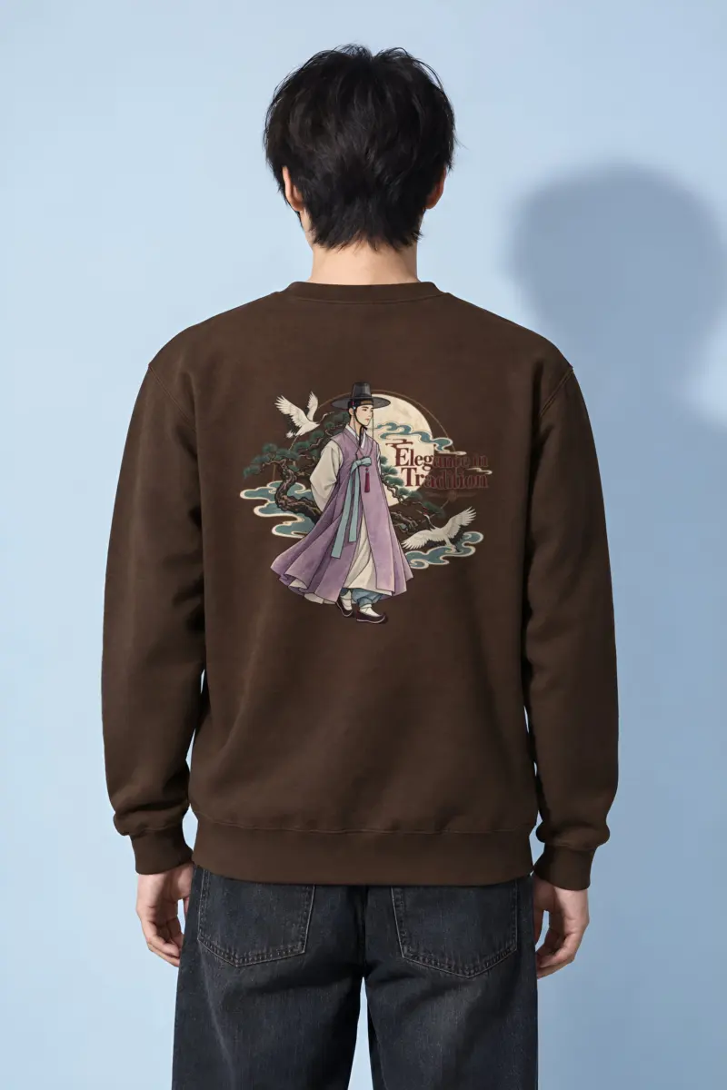 "Elegance In Tradition" Heavy Blend Unisex Crewneck Sweatshirt