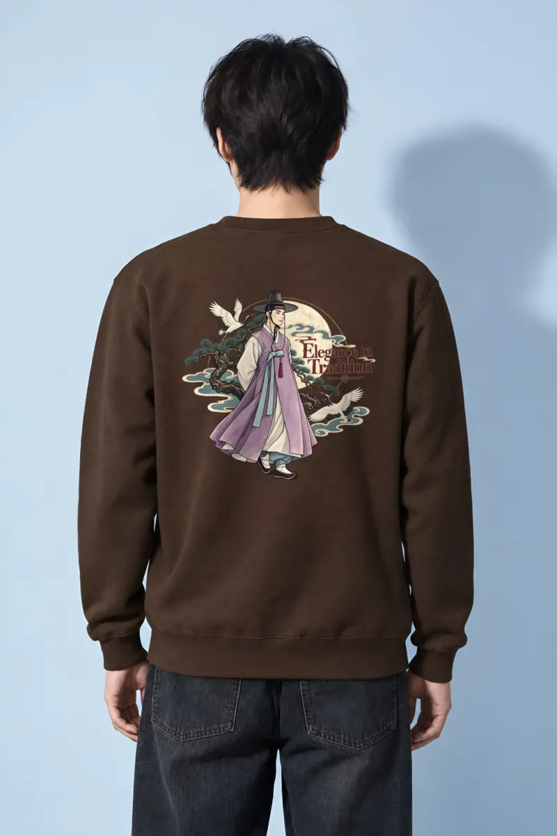 "Elegance In Tradition" Heavy Blend Unisex Crewneck Sweatshirt