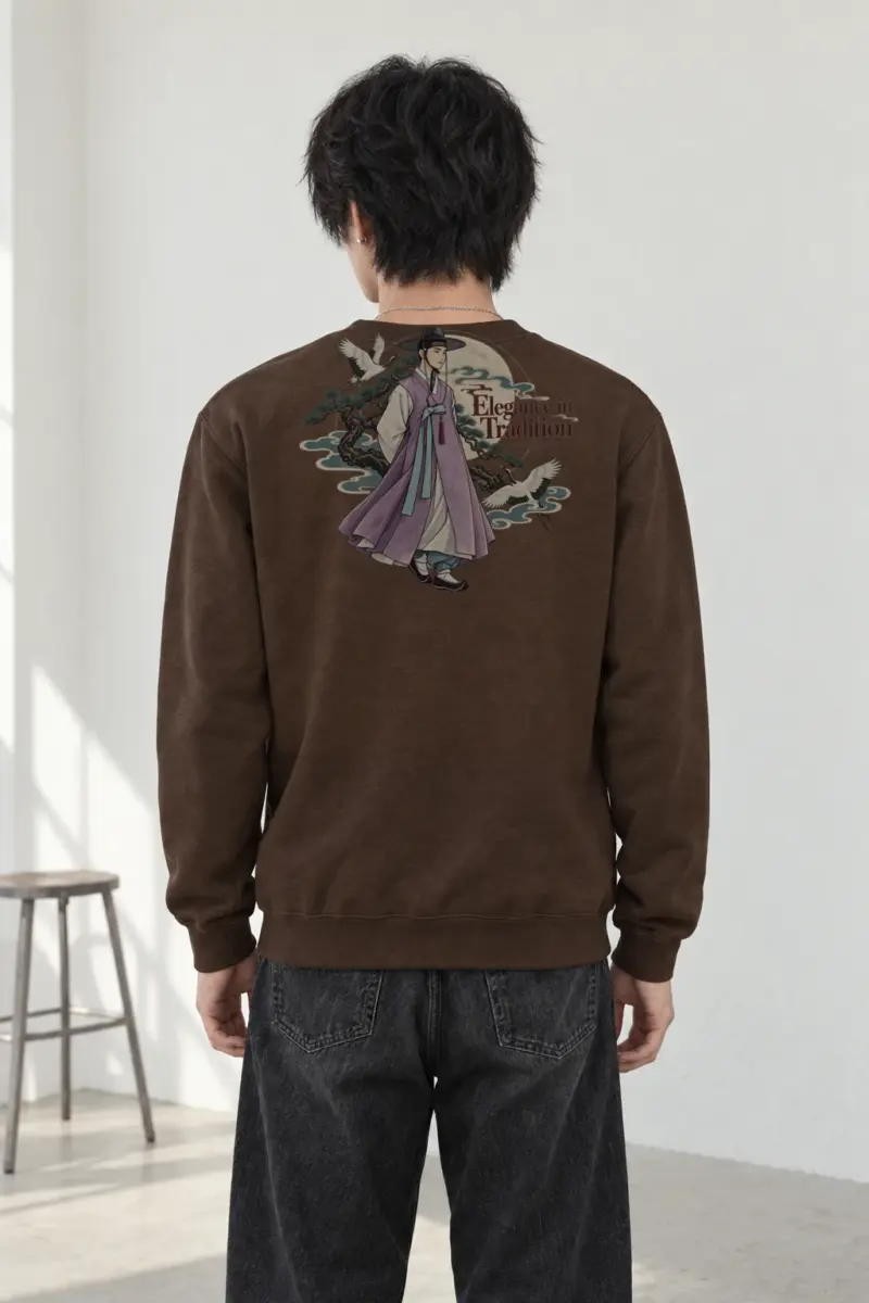 "Elegance In Tradition" Heavy Blend Unisex Crewneck Sweatshirt