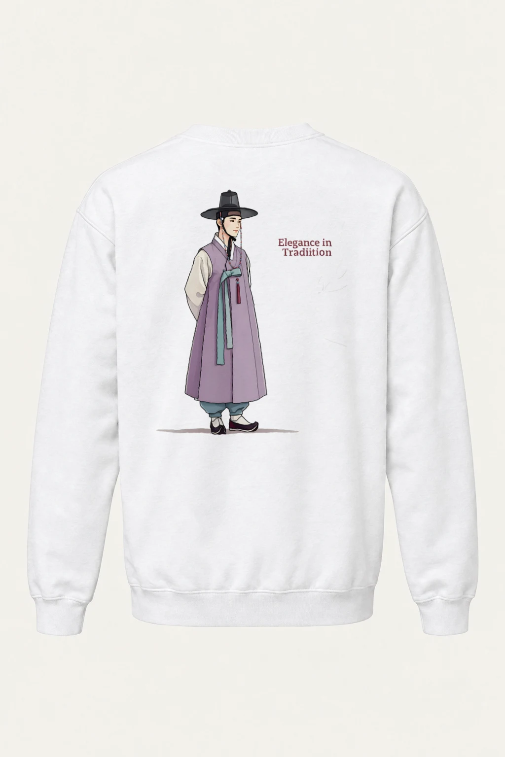 "Elegance In Tradition" Heavy Blend Unisex Crewneck Sweatshirt | Gildan 18000