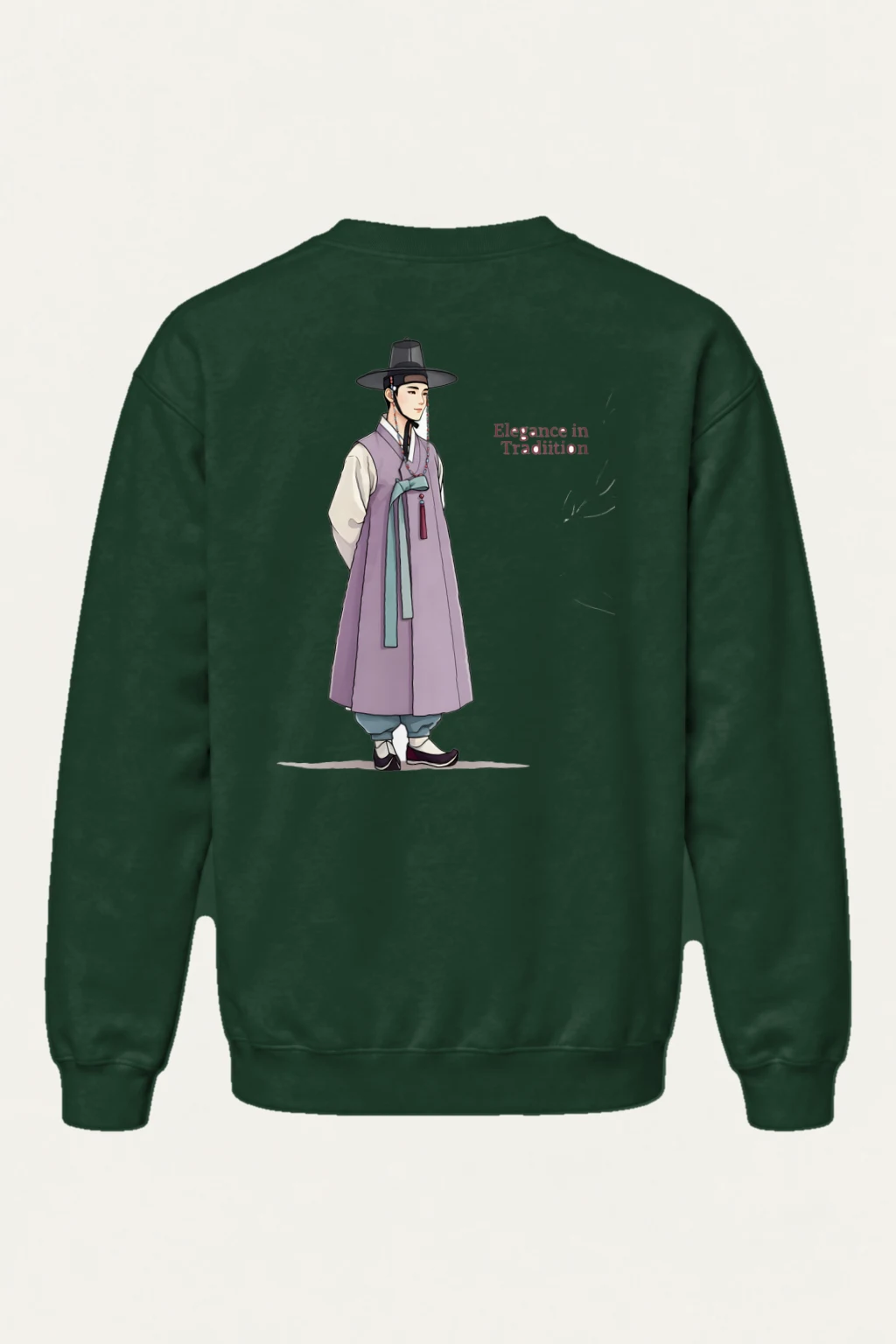 "Elegance In Tradition" Heavy Blend Unisex Crewneck Sweatshirt | Gildan 18000