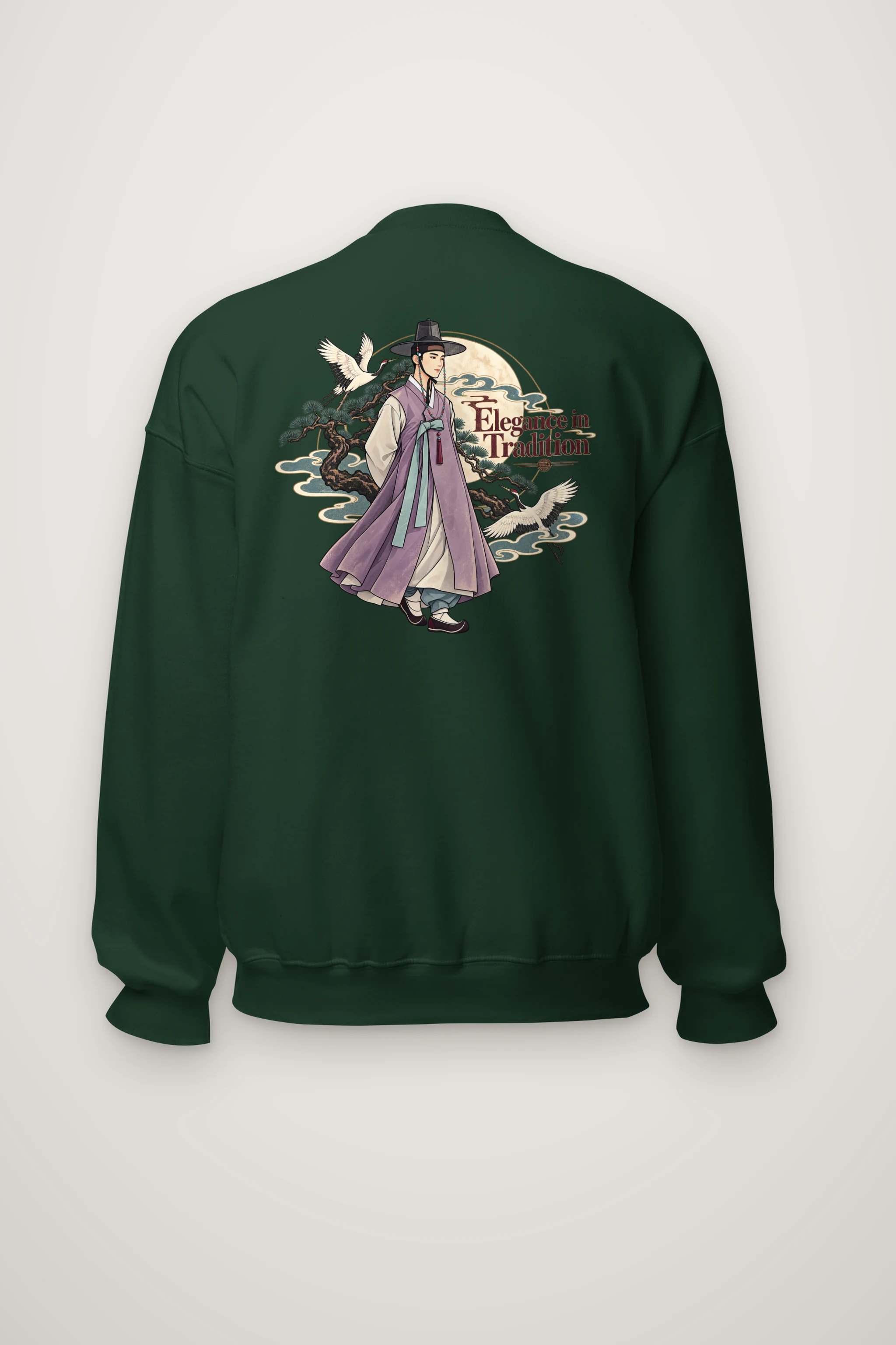 "Elegance In Tradition" Heavy Blend Unisex Crewneck Sweatshirt