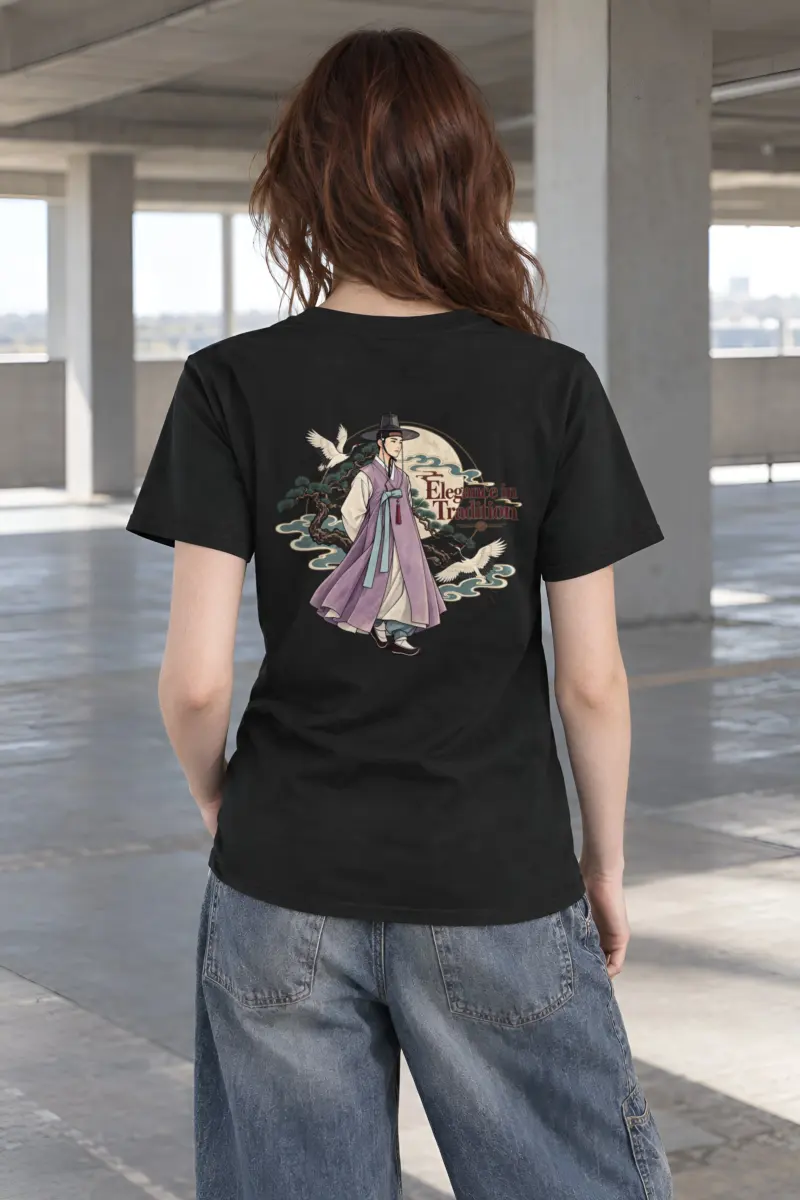 "Elegance In Tradition" Heavyweight Unisex Crewneck T-shirt