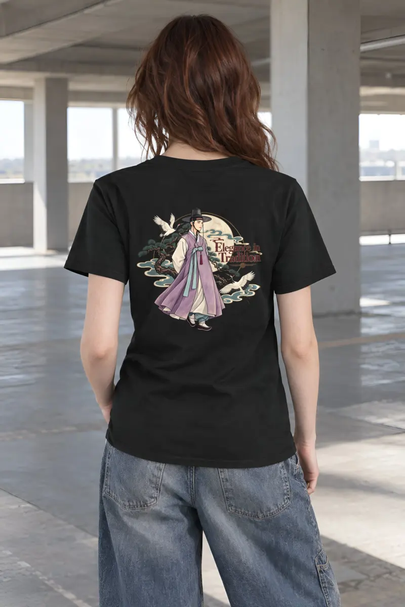 "Elegance In Tradition" Heavyweight Unisex Crewneck T-shirt