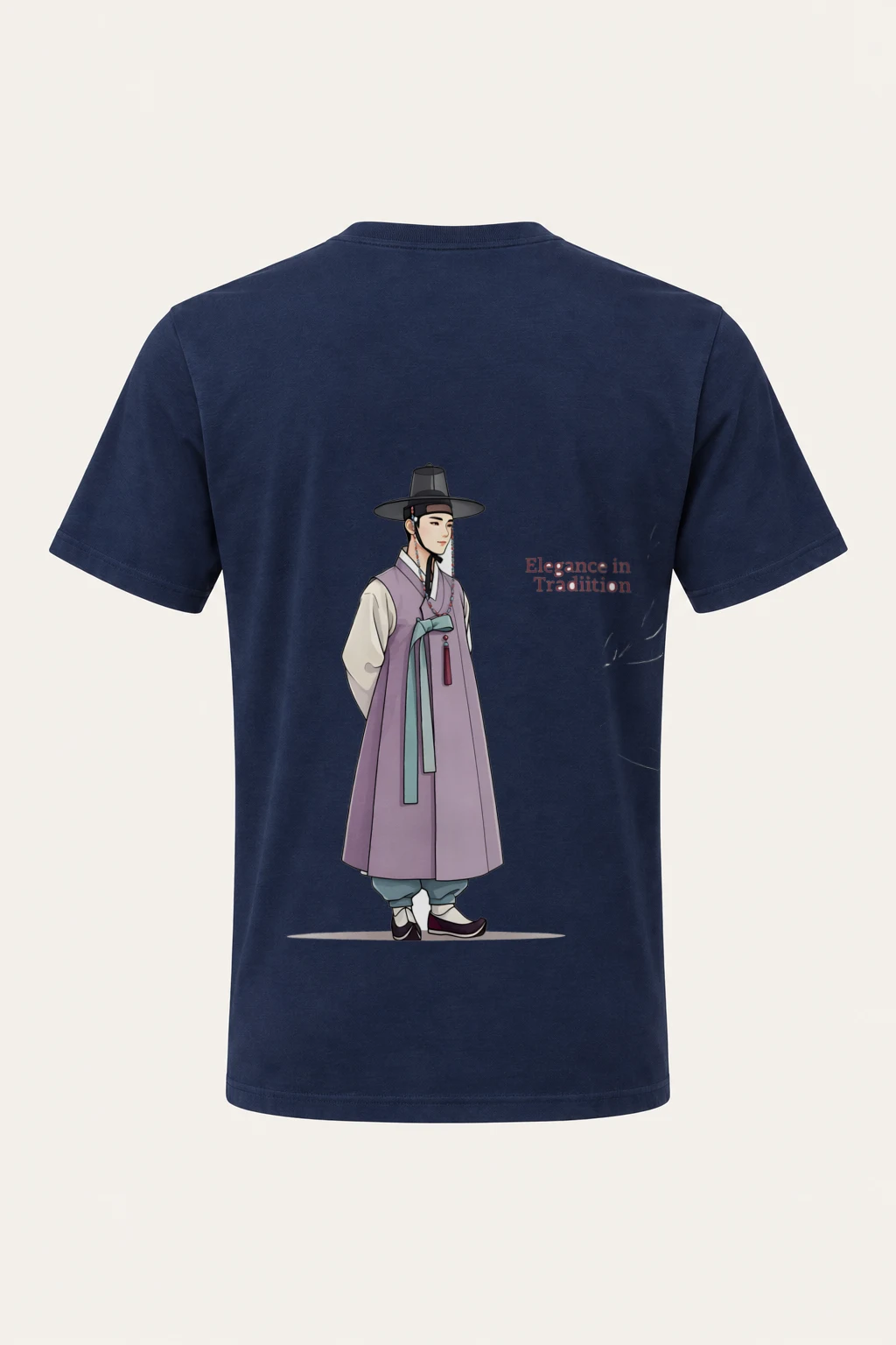 "Elegance In Tradition" Heavyweight Unisex Crewneck T-shirt | Gildan 5000