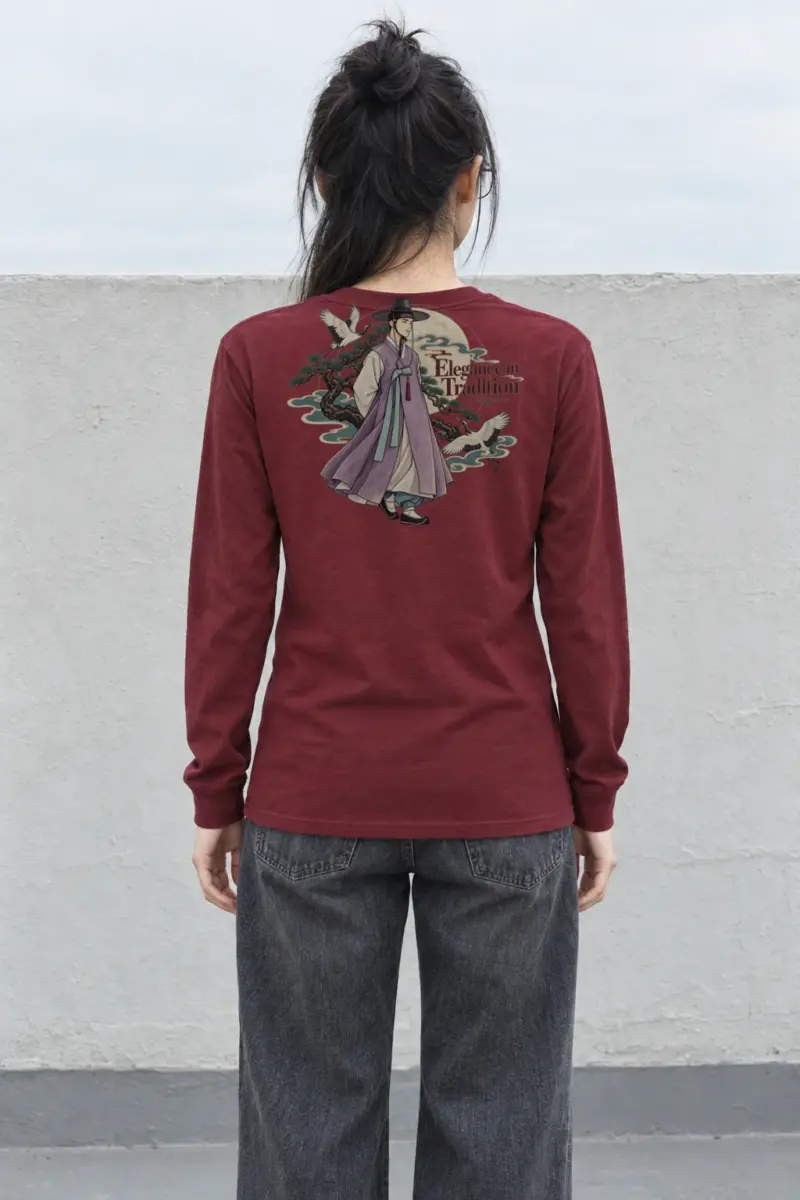 "Elegance In Tradition" Unisex Longsleeve T-shirt