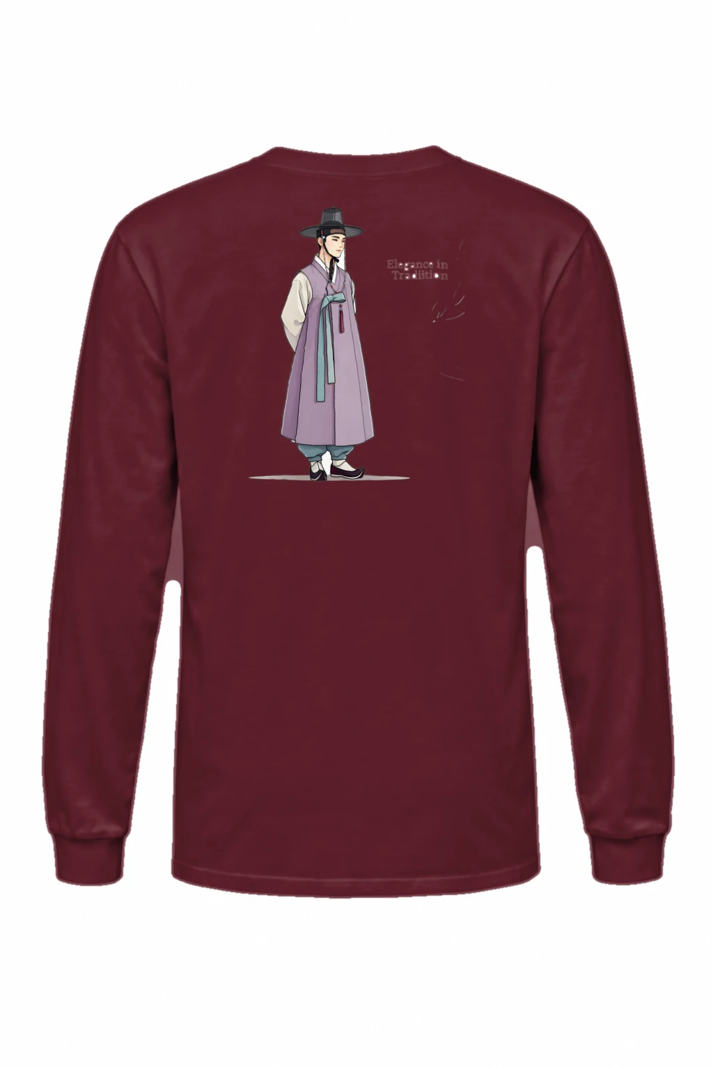 "Elegance In Tradition" Unisex Longsleeve T-shirt | Gildan 2400