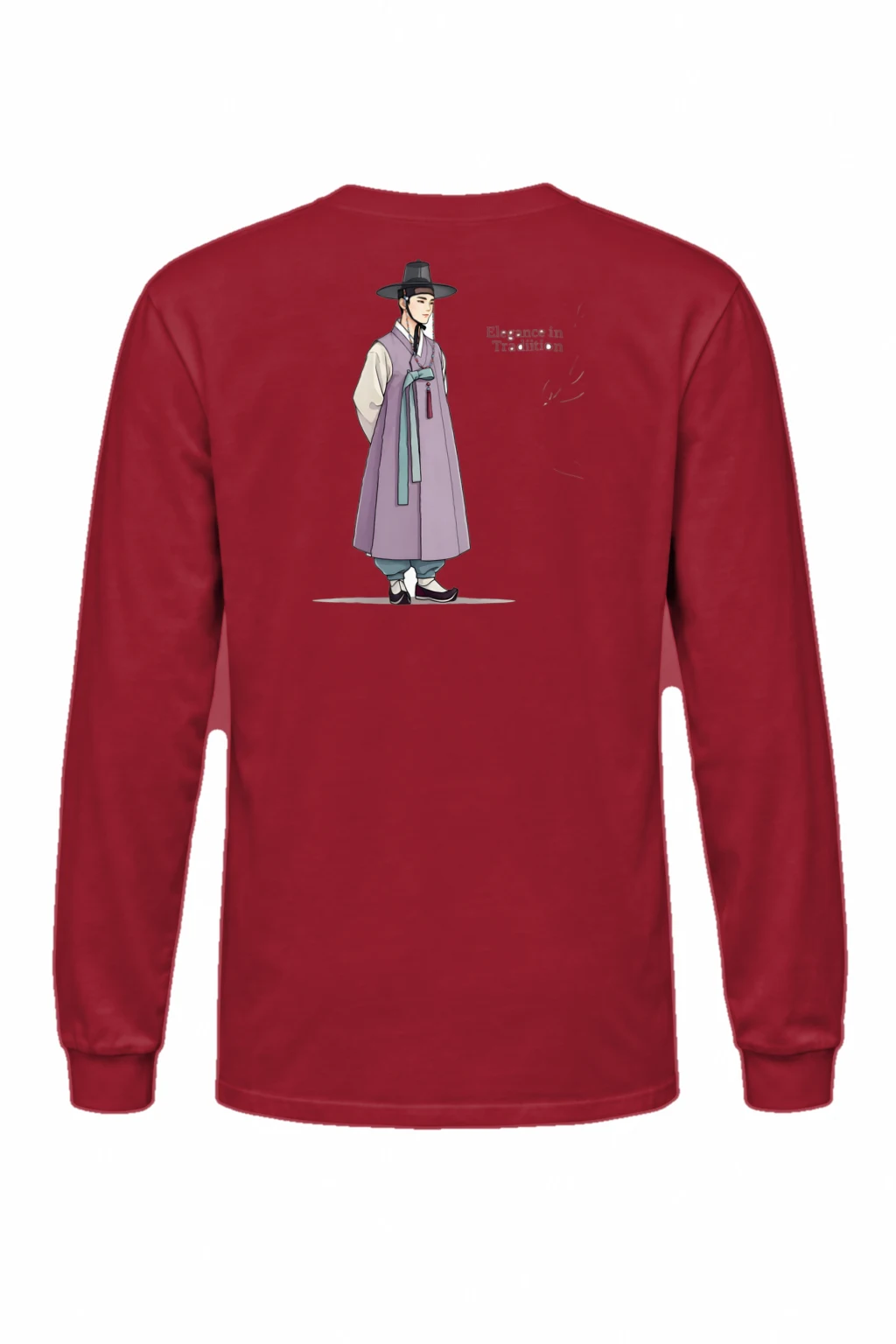 "Elegance In Tradition" Unisex Longsleeve T-shirt | Gildan 2400