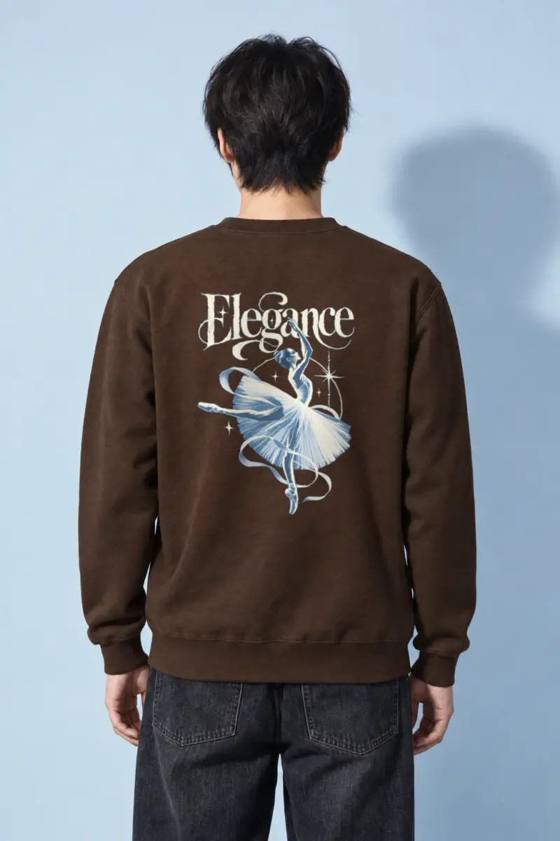 "Elegance Leap" Heavy Blend Unisex Crewneck Sweatshirt