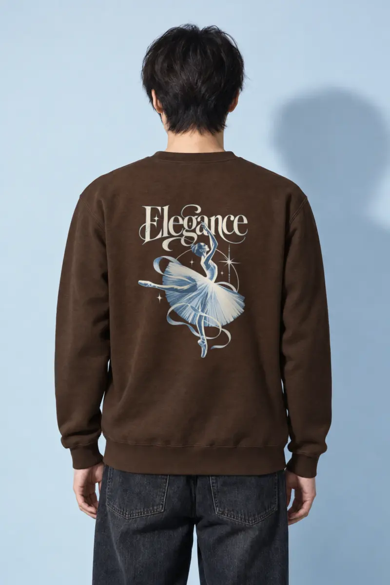 "Elegance Leap" Heavy Blend Unisex Crewneck Sweatshirt