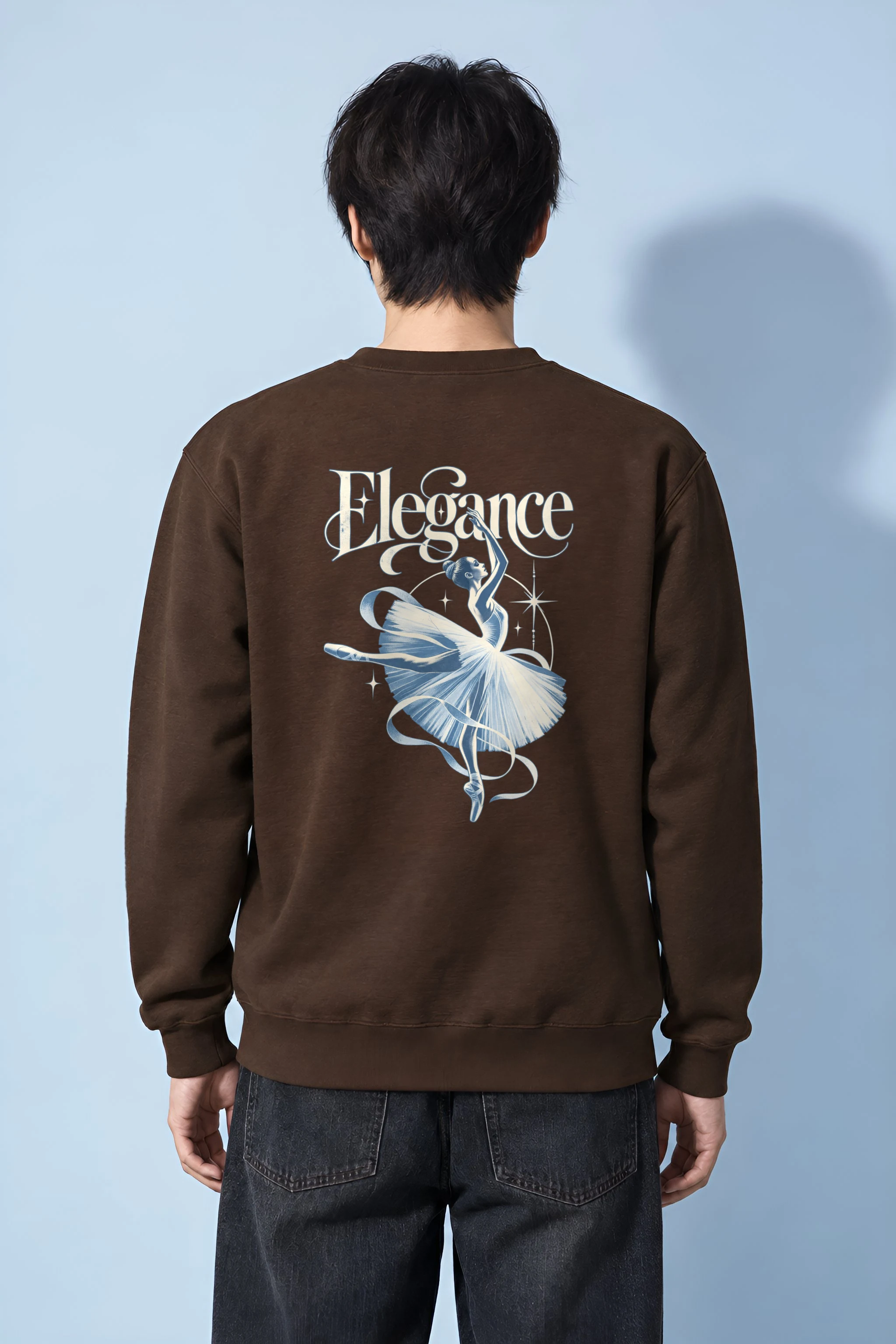 "Elegance Leap" Heavy Blend Unisex Crewneck Sweatshirt