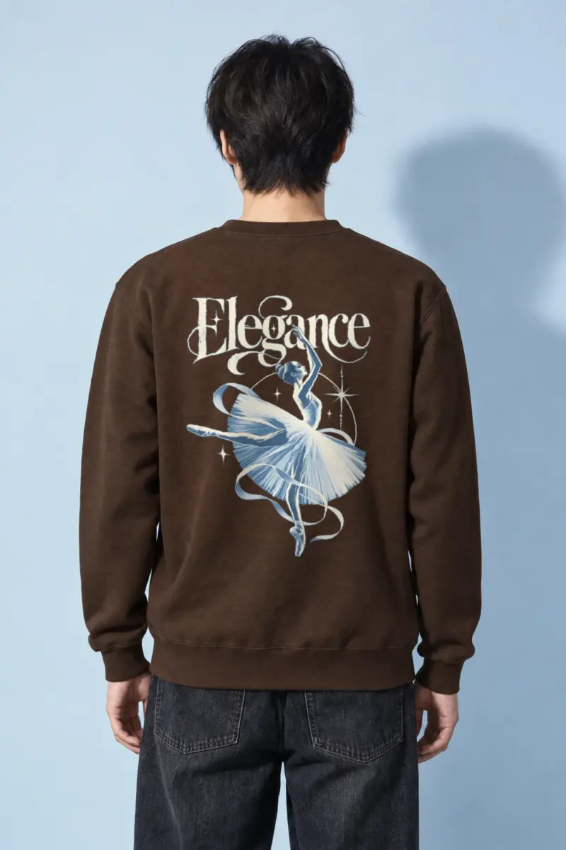 "Elegance Leap" Heavy Blend Unisex Crewneck Sweatshirt
