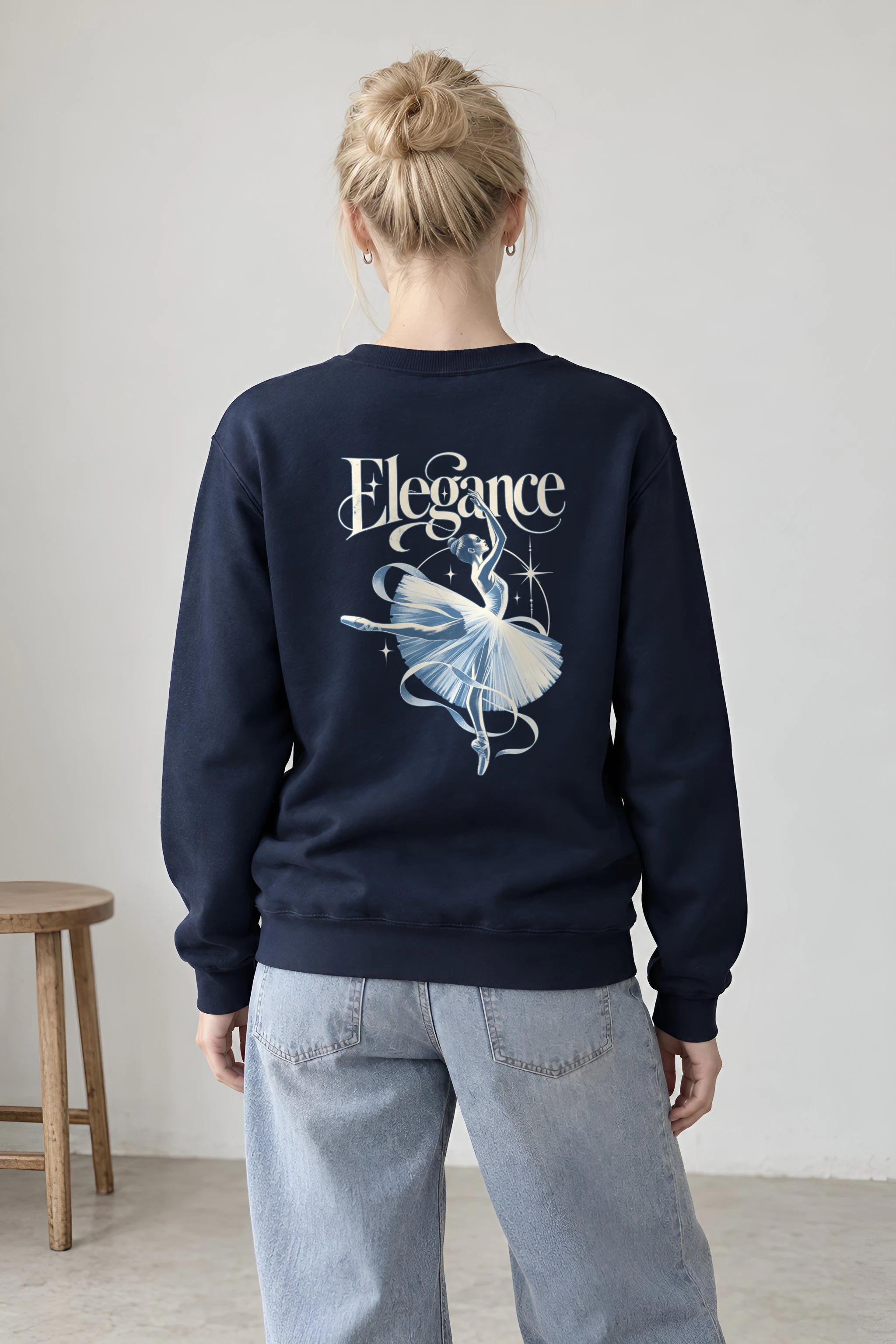 "Elegance Leap" 1 Crewneck Sweatshirt