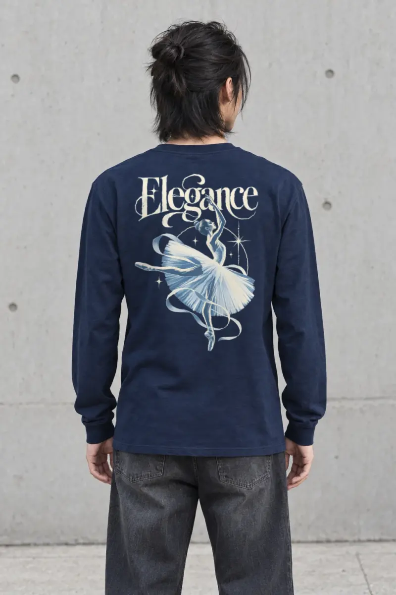 "Elegance Leap" Unisex Longsleeve T-shirt