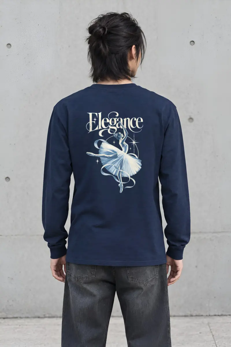 "Elegance Leap" Unisex Longsleeve T-shirt