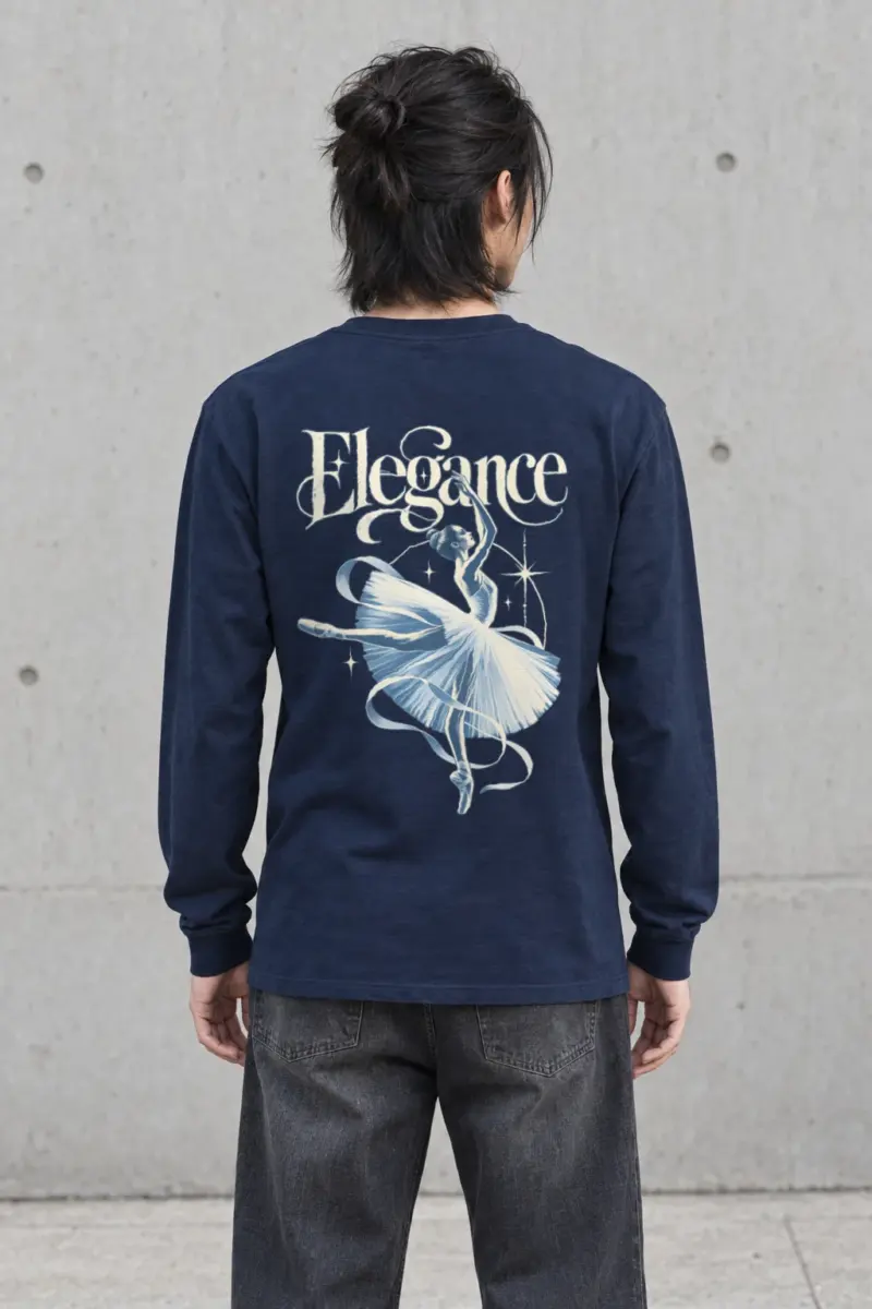 "Elegance Leap" Unisex Longsleeve T-shirt