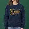 "Elegante Gold Script" Heavy Blend Unisex Crewneck Sweatshirt