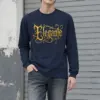 "Elegante Gold Script" Unisex Longsleeve T-shirt