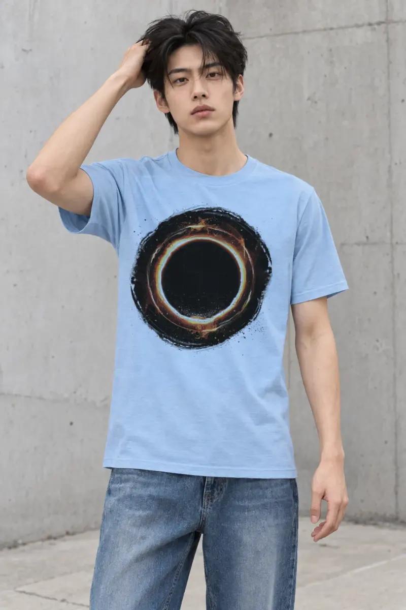 "Ember Portal" Heavyweight Unisex Crewneck T-shirt