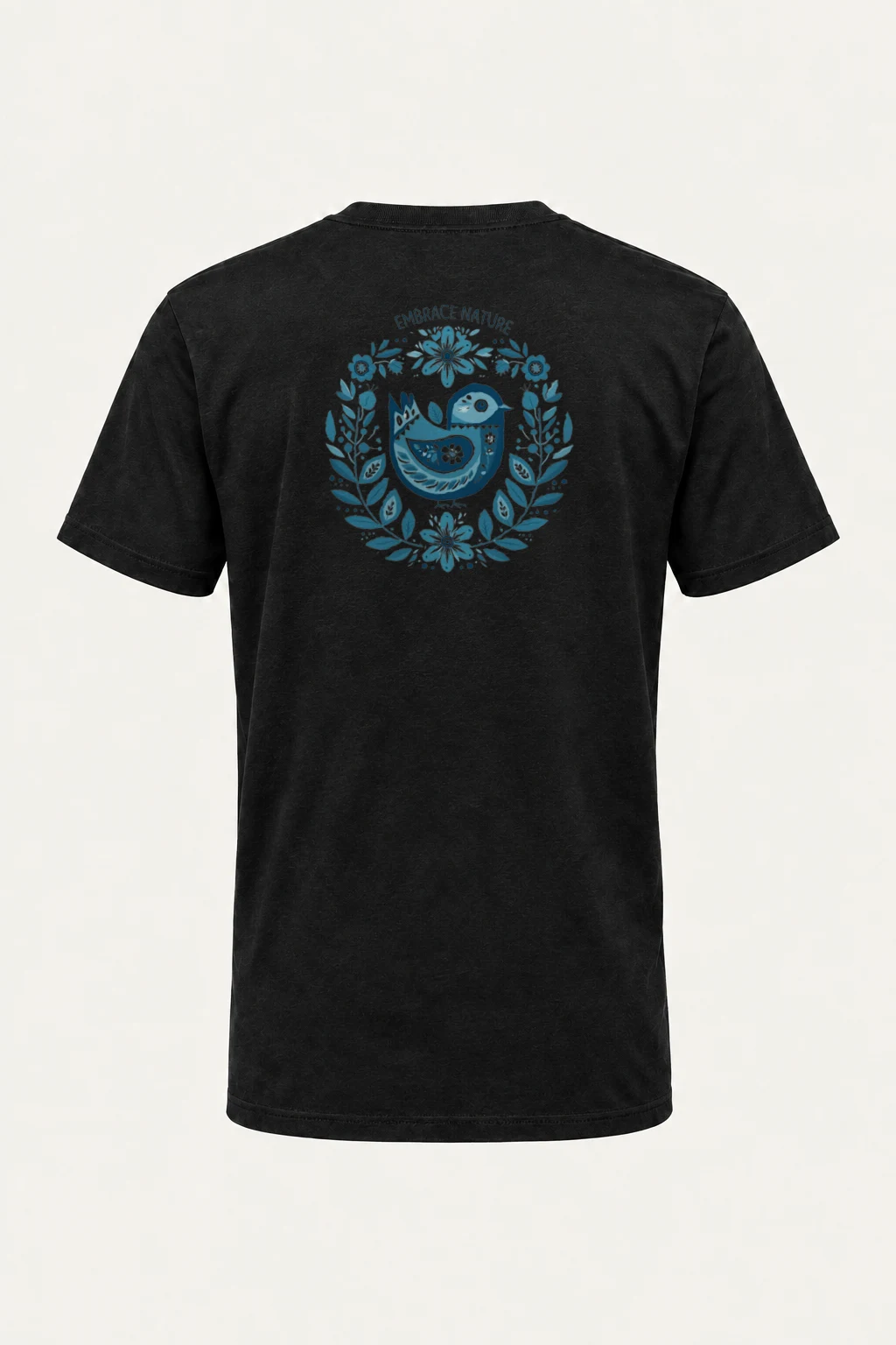 "Embrace Nature" Heavyweight Unisex Crewneck T-shirt | Gildan 5000
