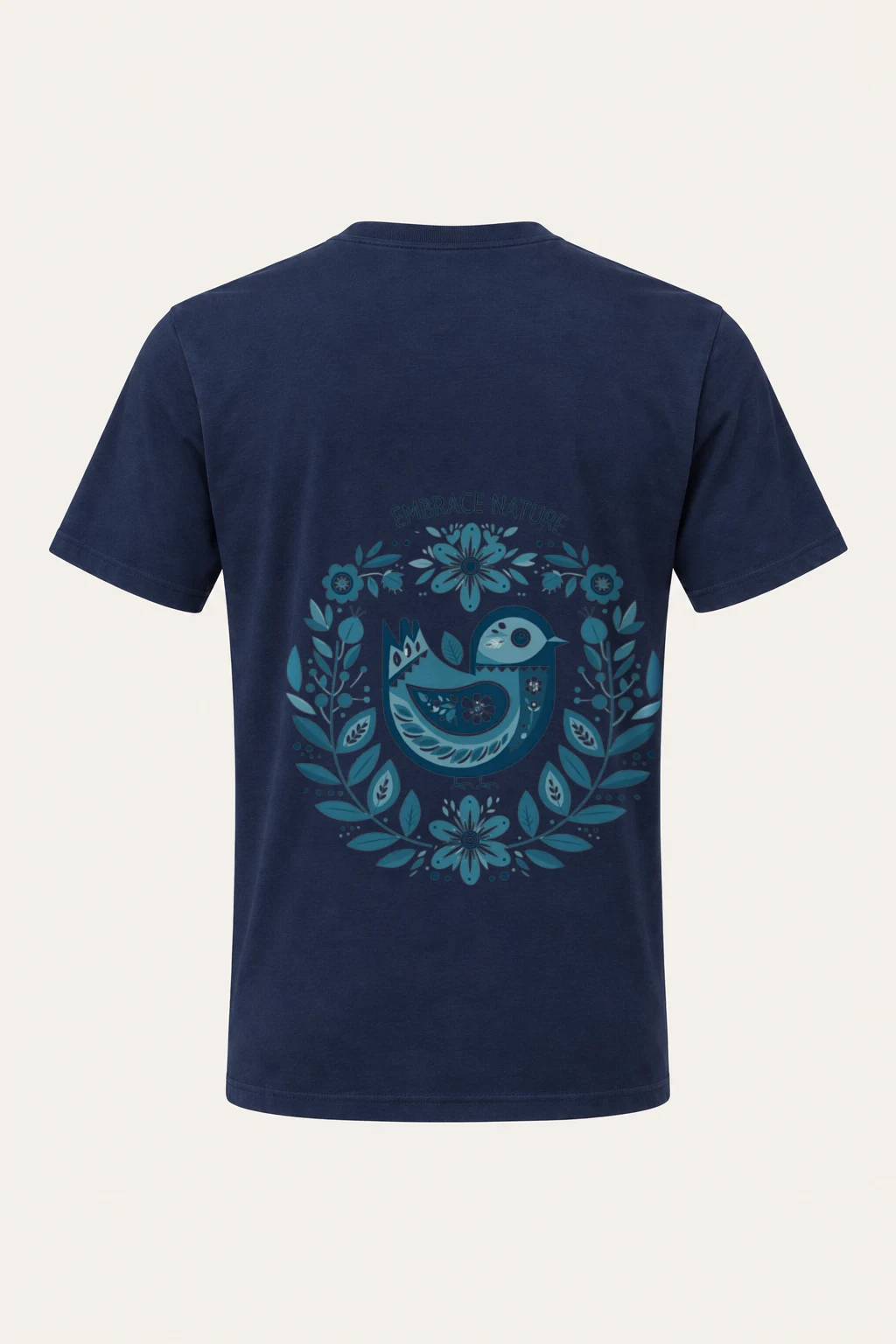 "Embrace Nature" Heavyweight Unisex Crewneck T-shirt | Gildan 5000