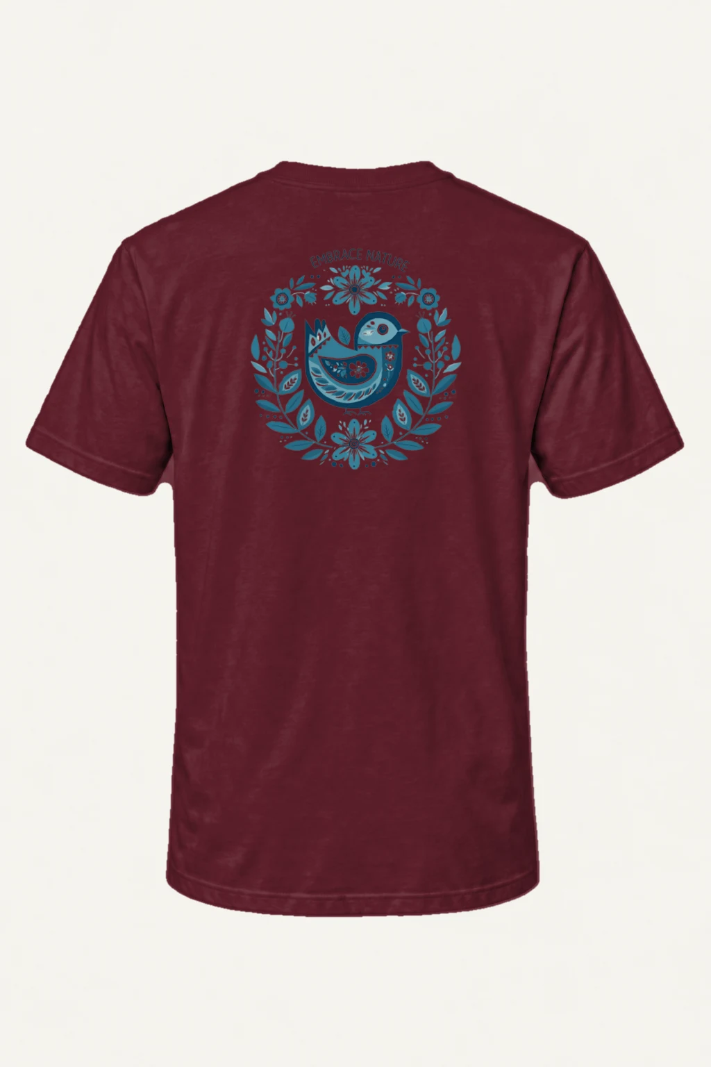 "Embrace Nature" Heavyweight Unisex Crewneck T-shirt | Gildan 5000
