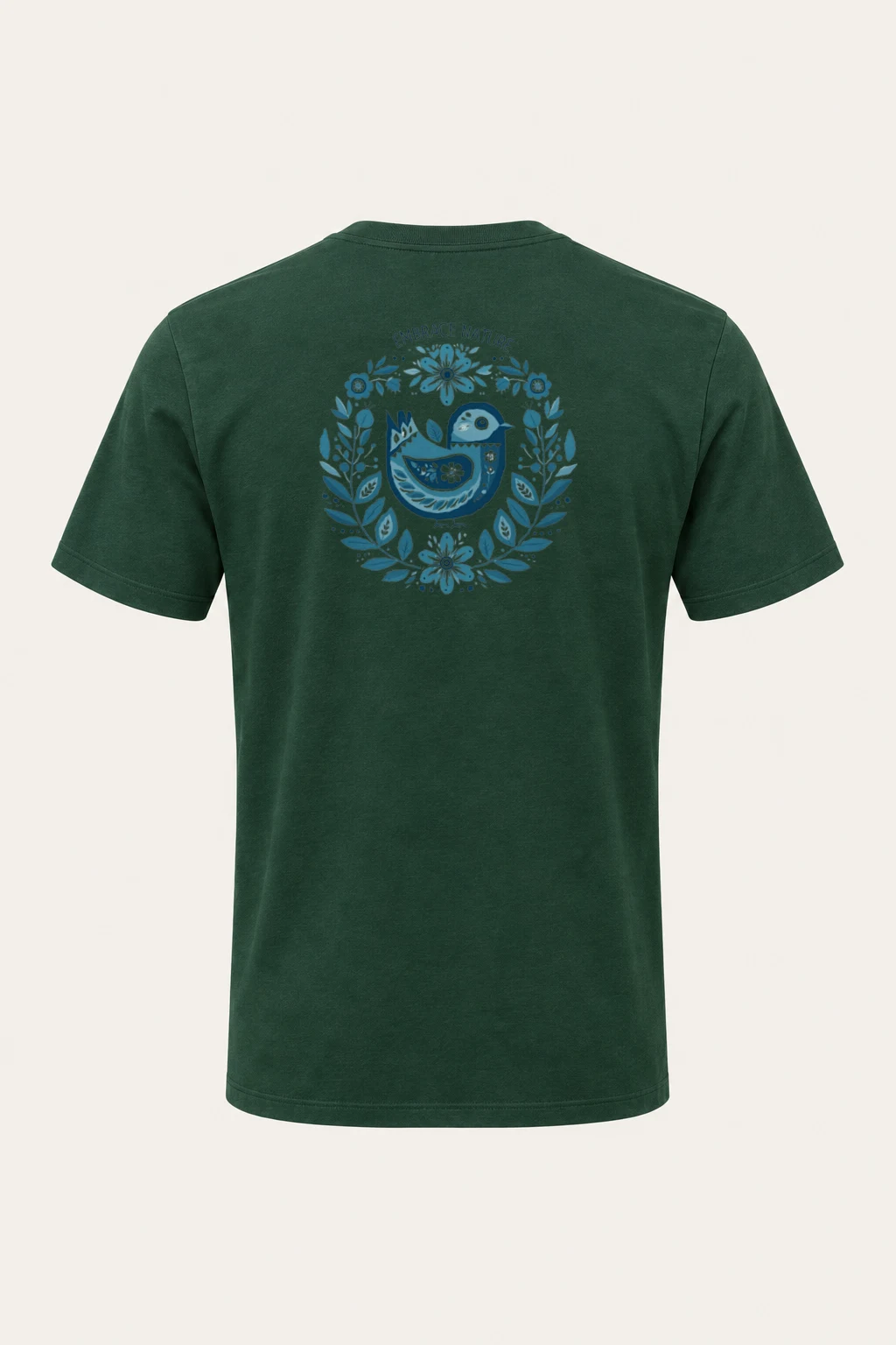"Embrace Nature" Heavyweight Unisex Crewneck T-shirt | Gildan 5000