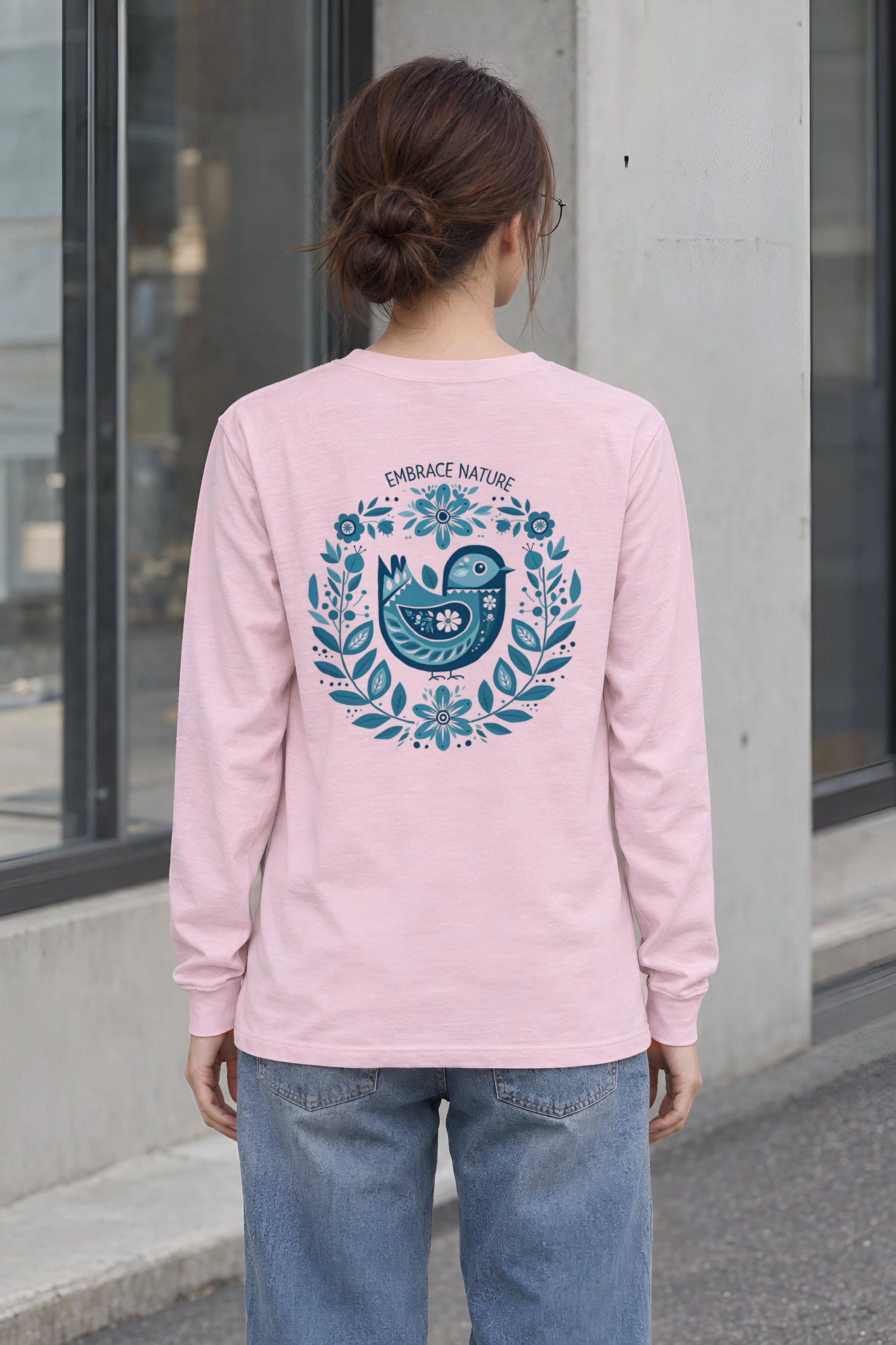 "Embrace Nature" Unisex Longsleeve T-shirt