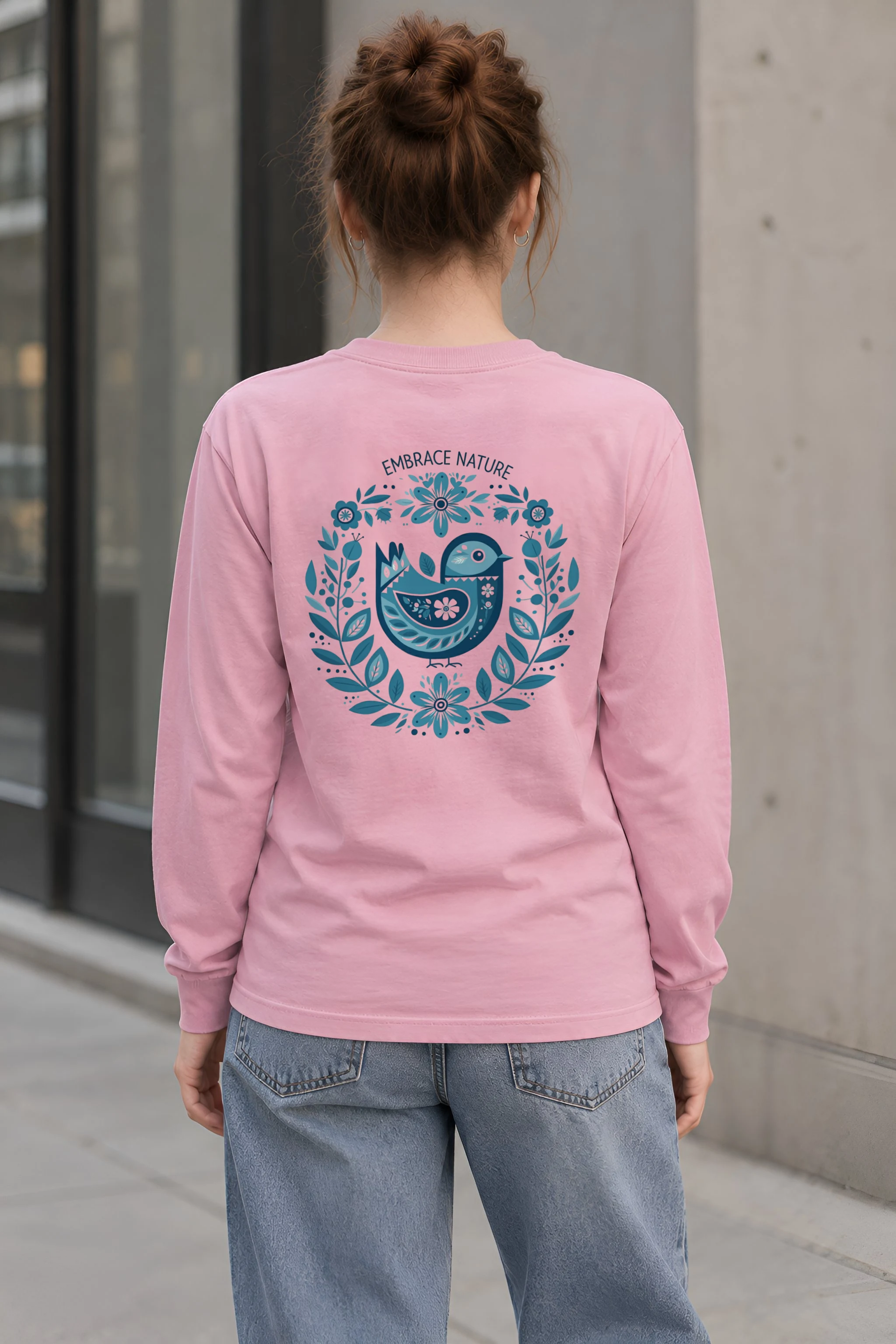 "Embrace Nature" Unisex Longsleeve T-shirt