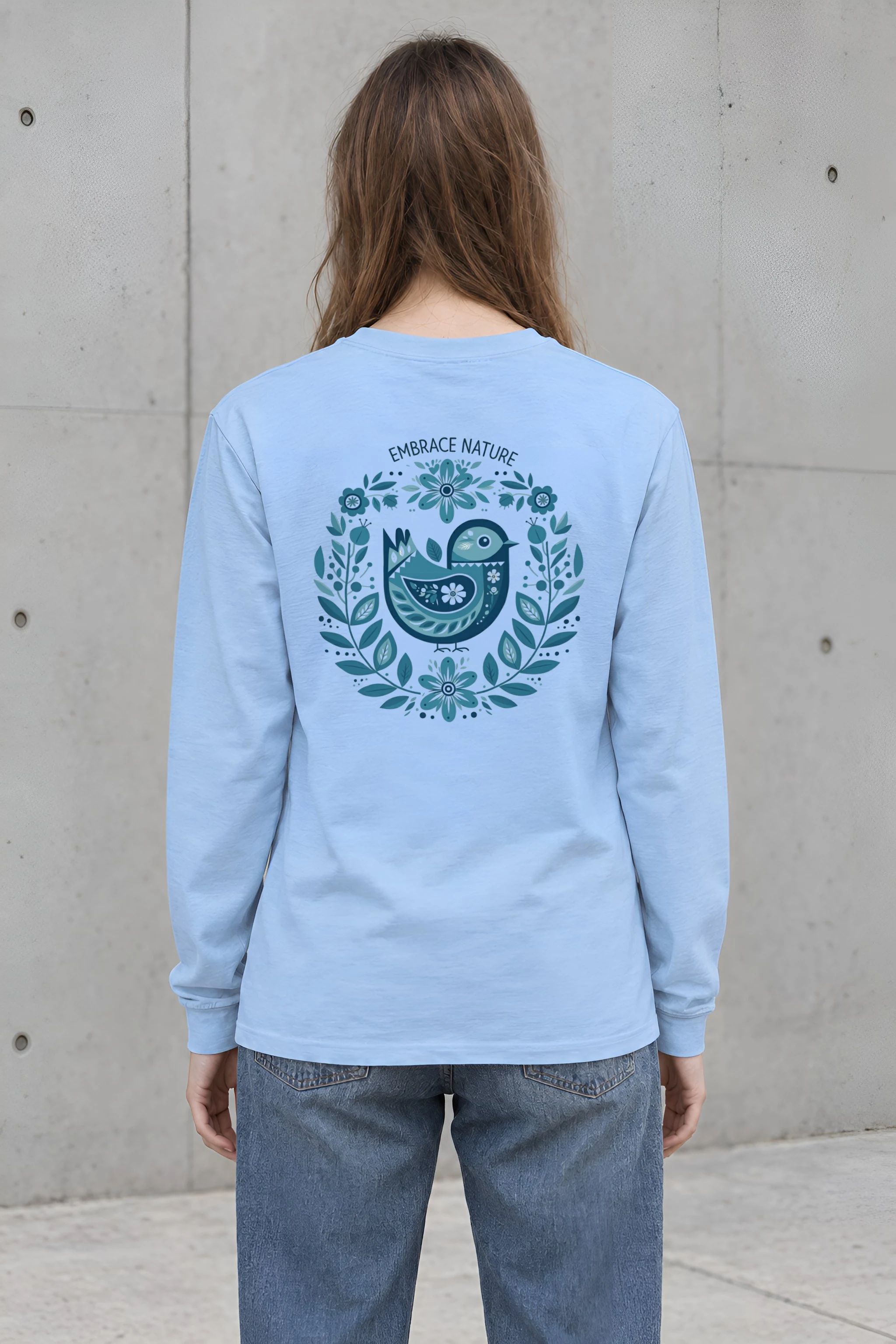 "Embrace Nature" Unisex Longsleeve T-shirt