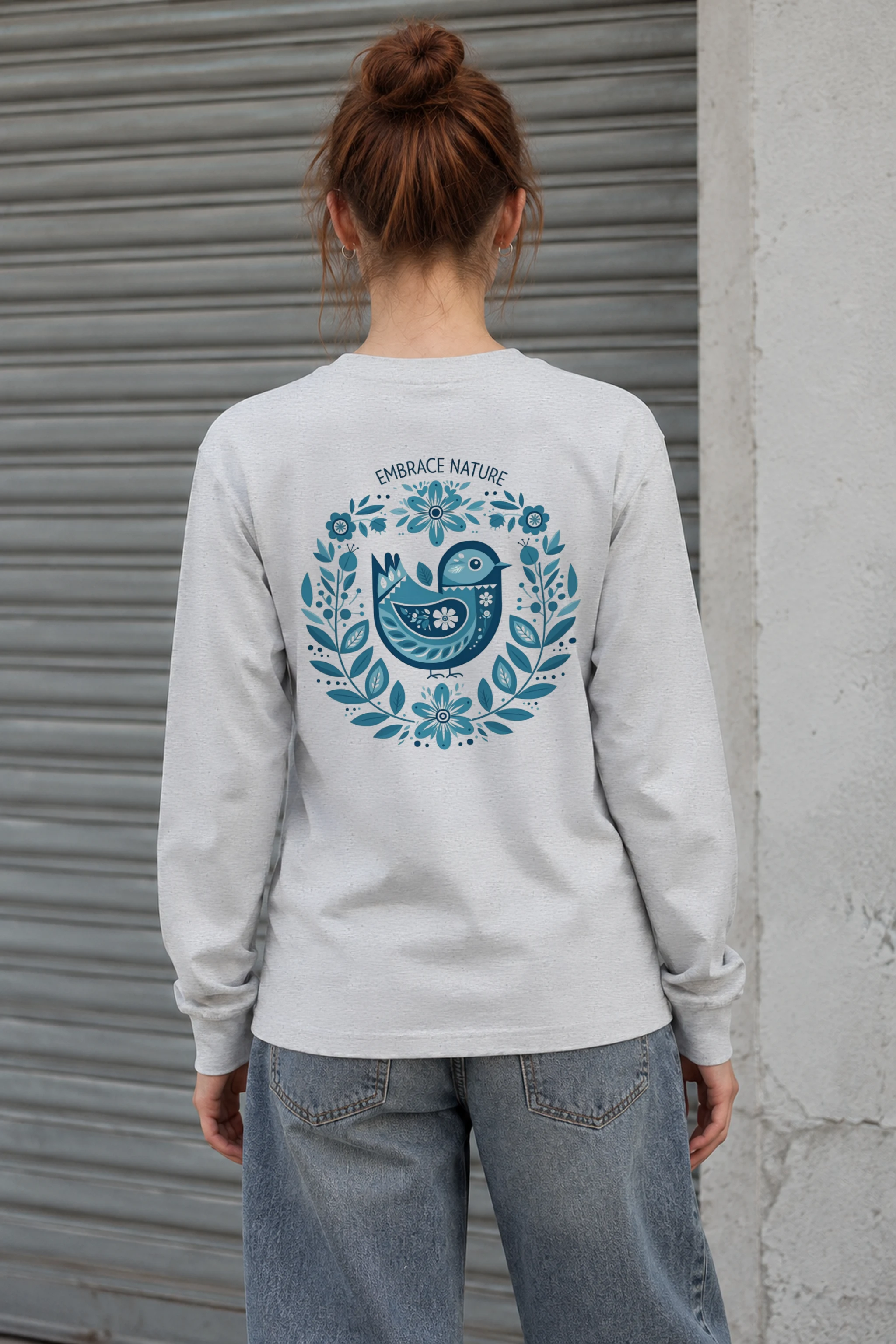 "Embrace Nature" Unisex Longsleeve T-shirt