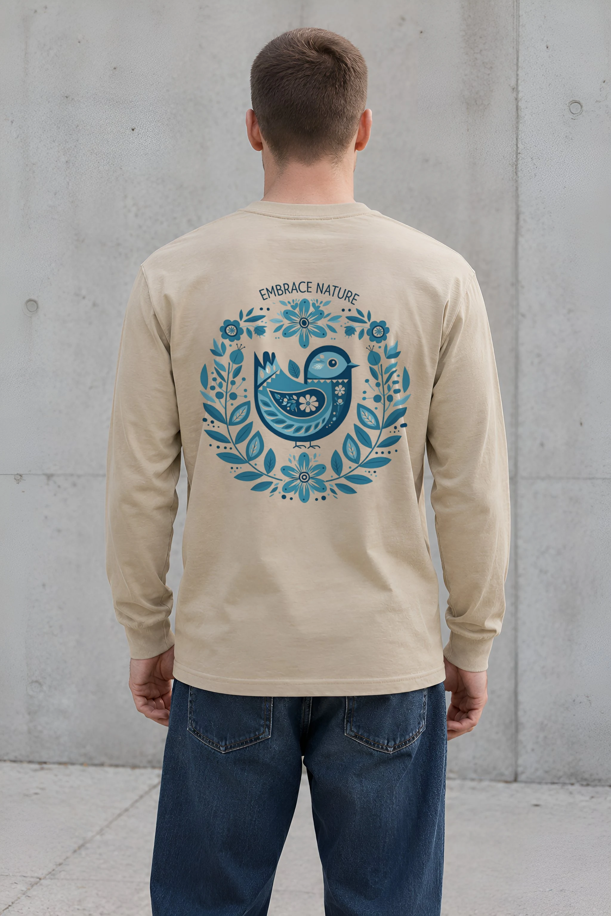 "Embrace Nature" Unisex Longsleeve T-shirt