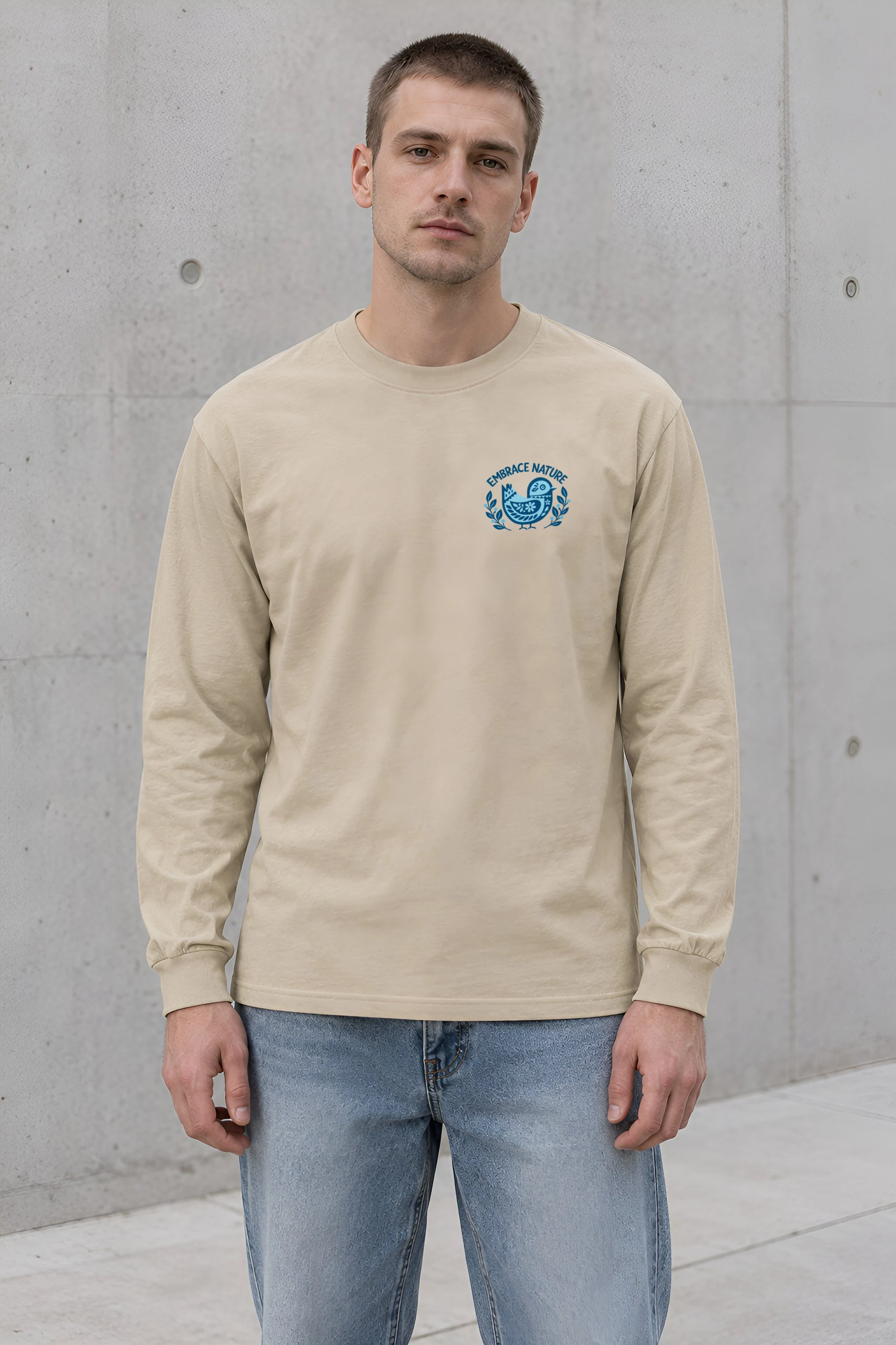 "Embrace Nature" Unisex Longsleeve T-shirt