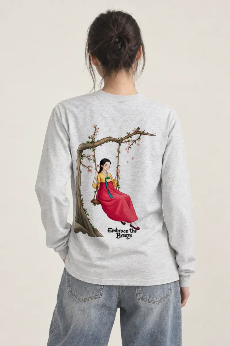 "Embrace The Breeze" Unisex Longsleeve T-shirt